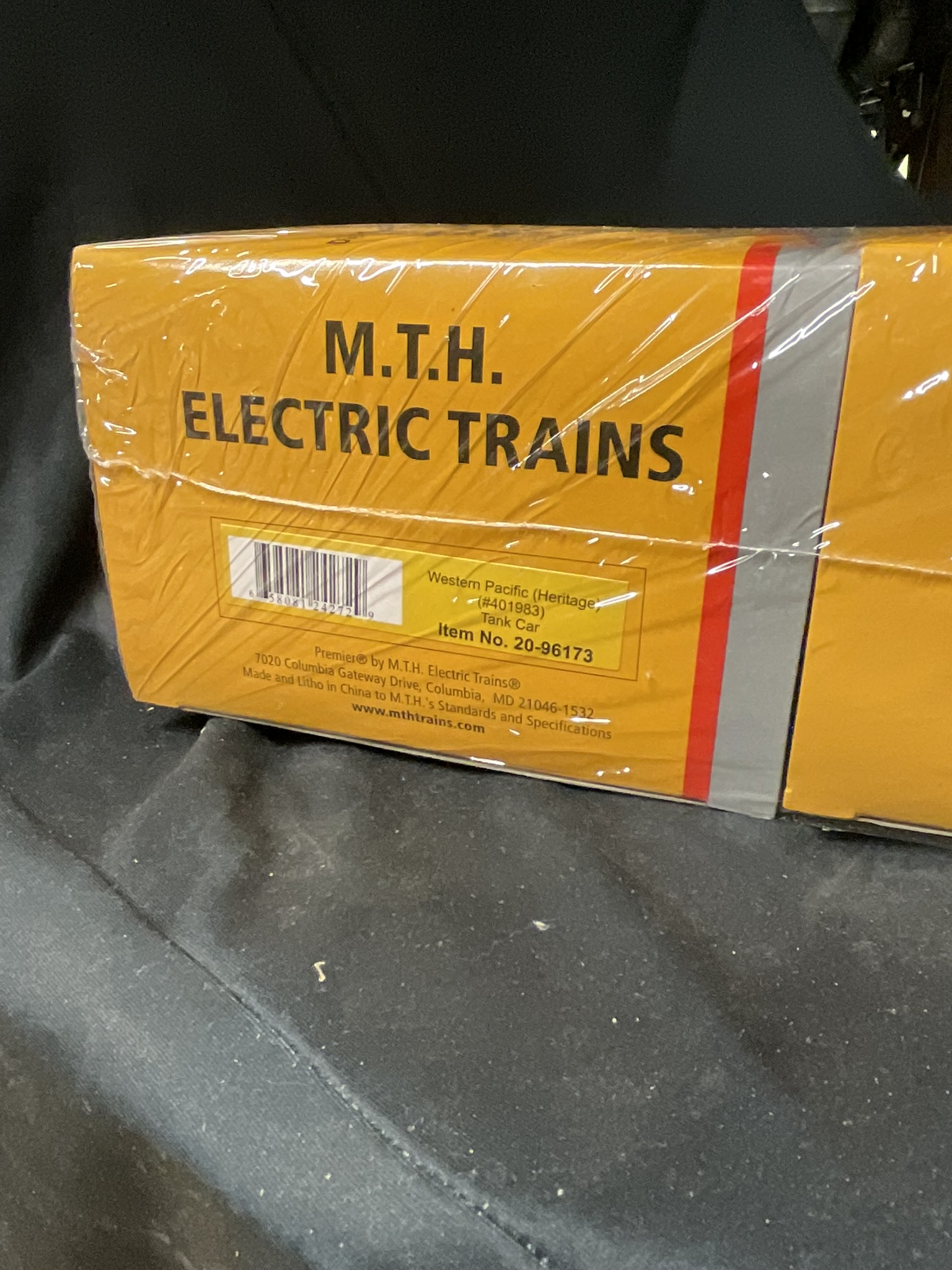 A Pair of M.T.H. Premier Line Union Pacific Heritage Series Western Pacific Fuel Tenders