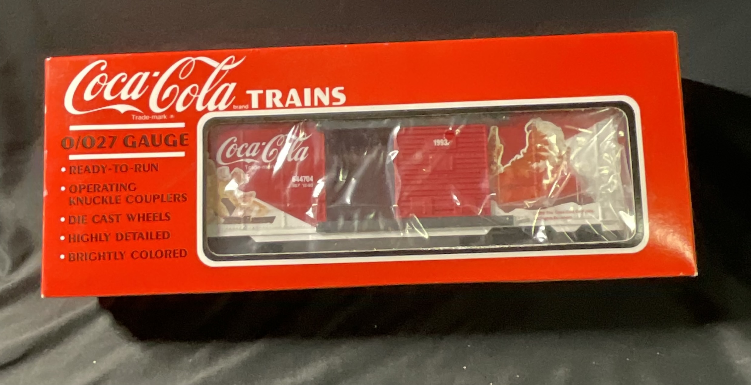 K-Line O/O27 Gauge Coca-Cola 1993 Christmas Boxcar