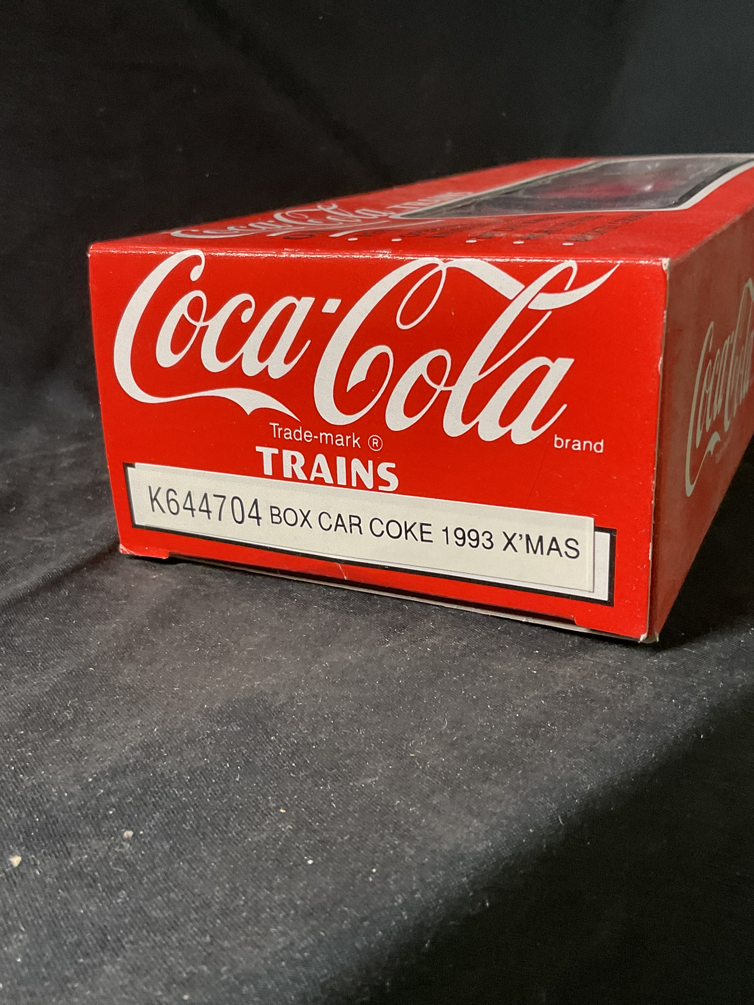 K-Line O/O27 Gauge Coca-Cola 1993 Christmas Boxcar
