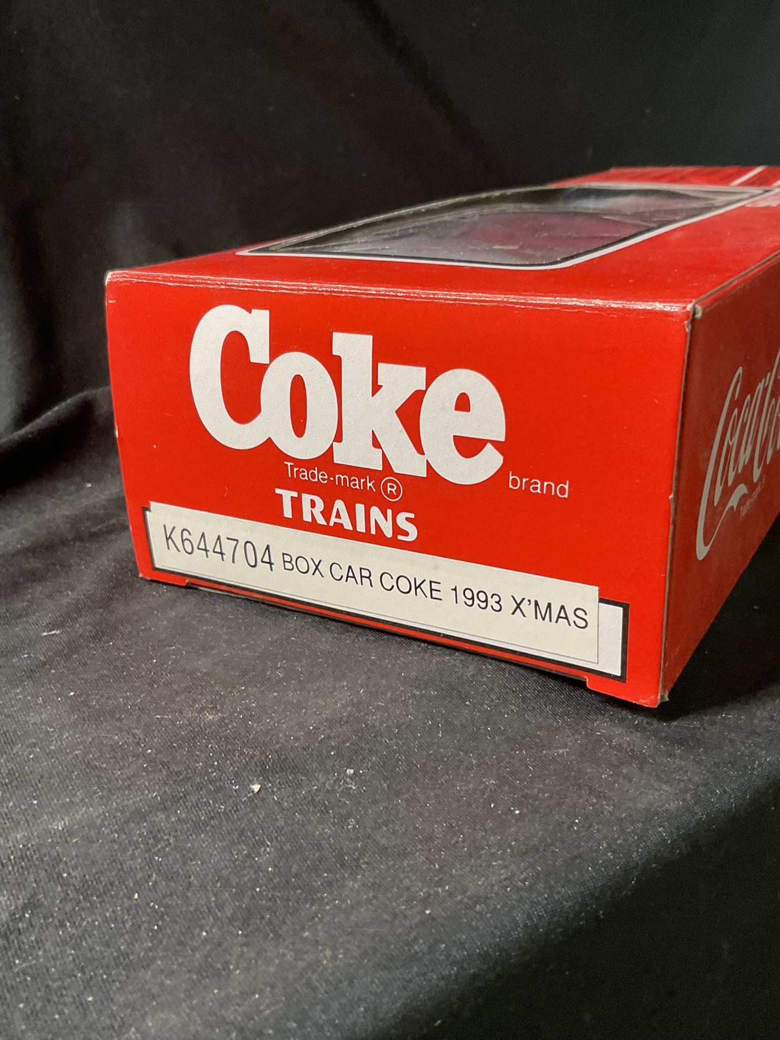 K-Line O/O27 Gauge Coca-Cola 1993 Christmas Boxcar
