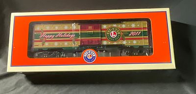 Lionel 6-29975 2011 O Gauge Christmas Holiday Boxcar in Original Box. Lionel 2011 Holiday Boxcar 