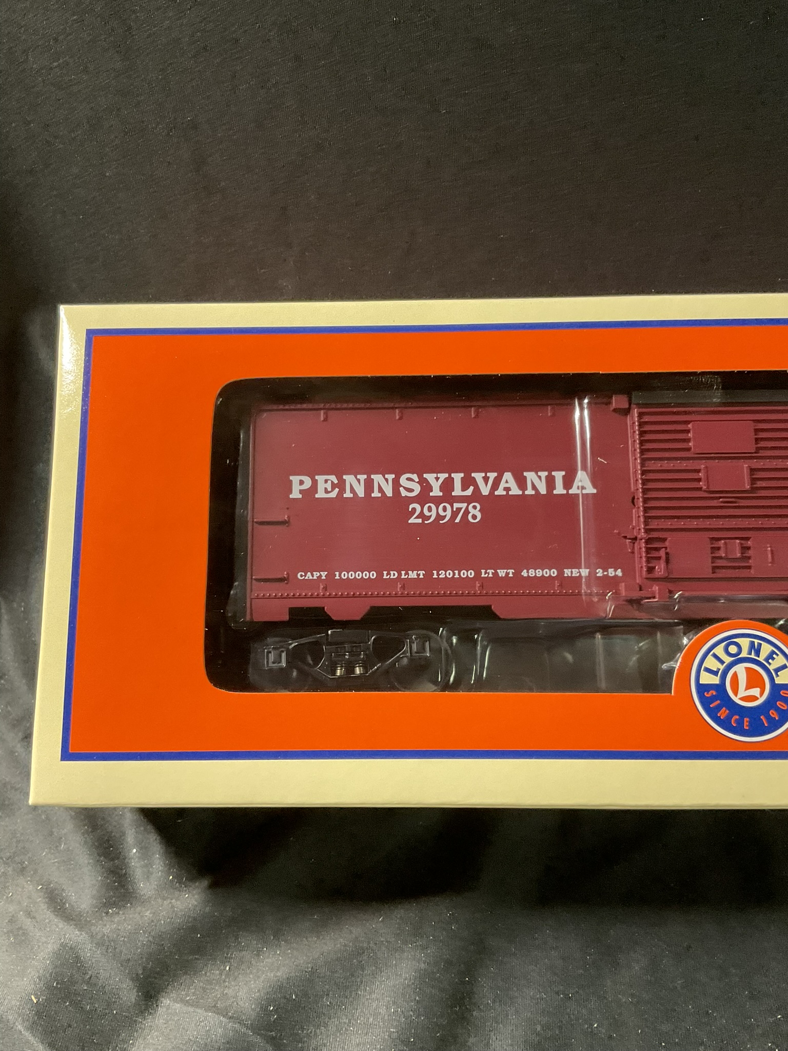 Lionel 6-29978 Pennsylvania Railroad Museum O Gauge Boxcar