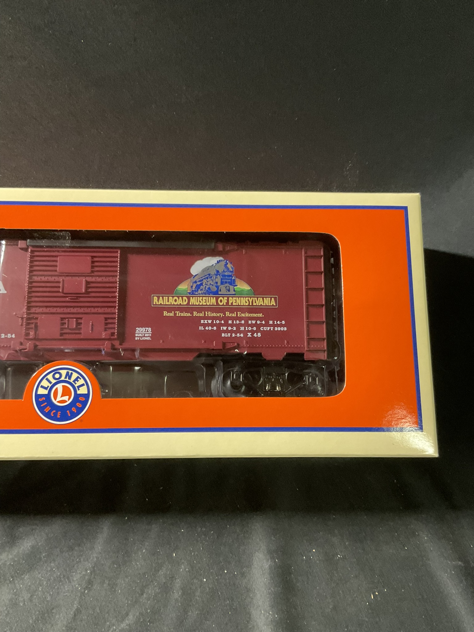 Lionel 6-29978 Pennsylvania Railroad Museum O Gauge Boxcar