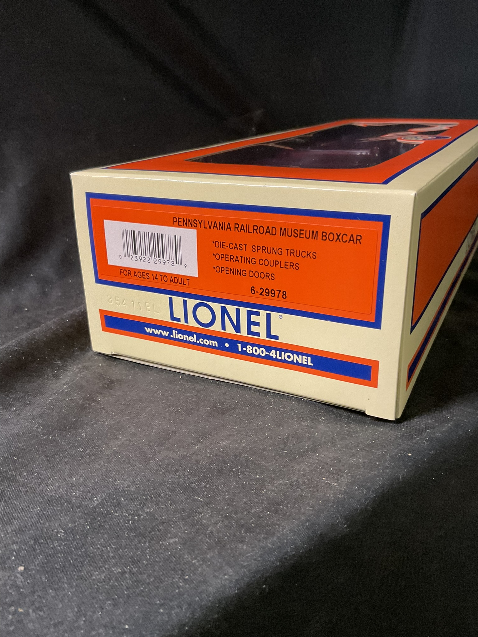 Lionel 6-29978 Pennsylvania Railroad Museum O Gauge Boxcar