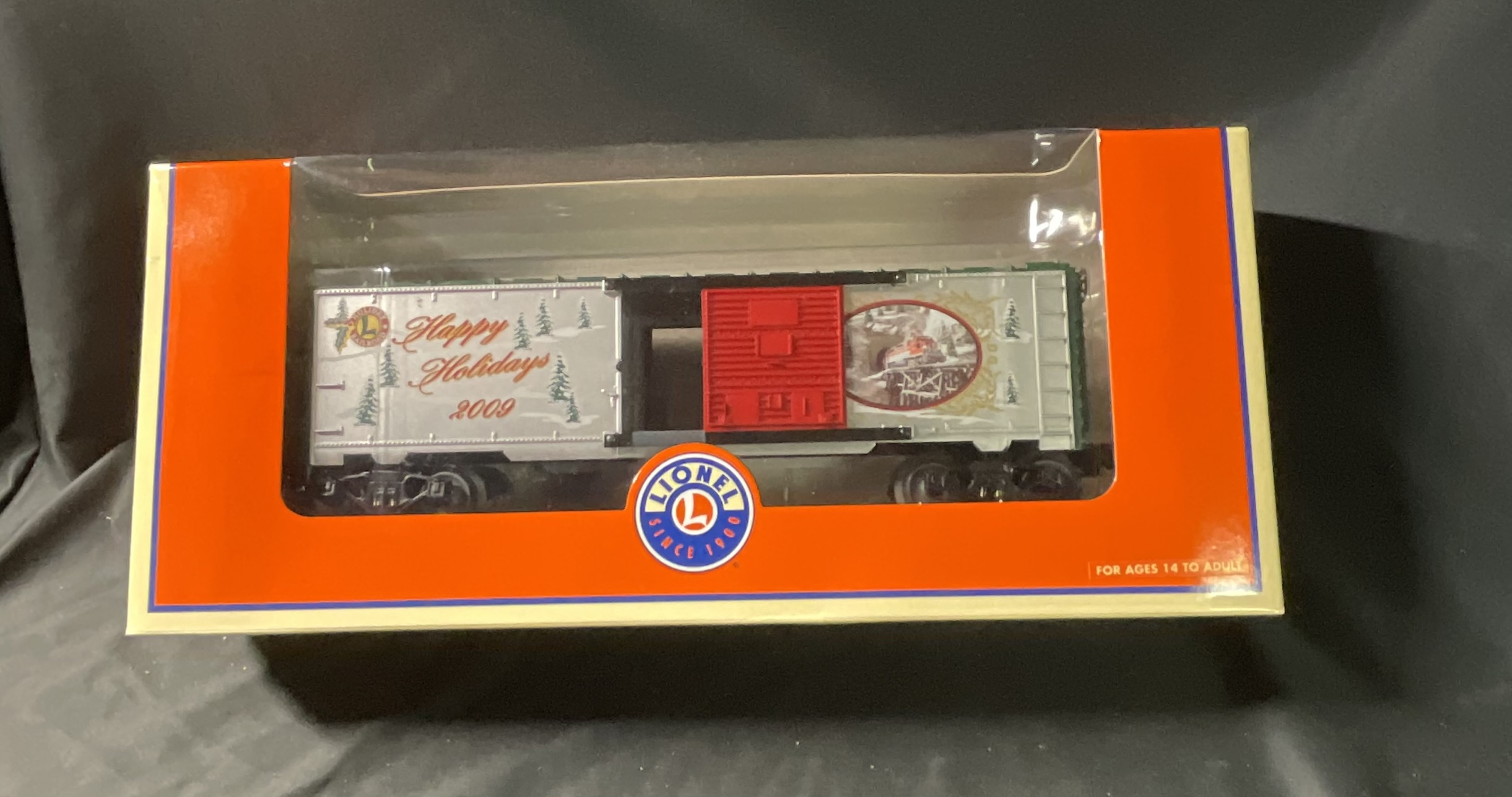 Lionel 6-25066 O Gauge 2009 Happy Holidays Christmas Boxcar