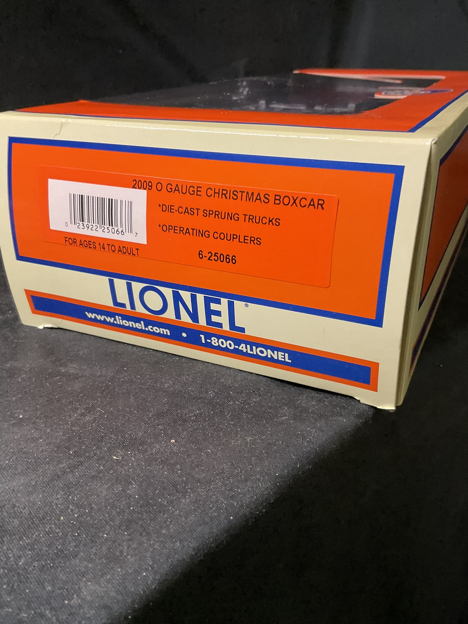 Lionel 6-25066 O Gauge 2009 Happy Holidays Christmas Boxcar