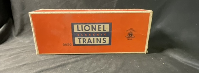 Lionel No. 6656 Stock Car with Original Box