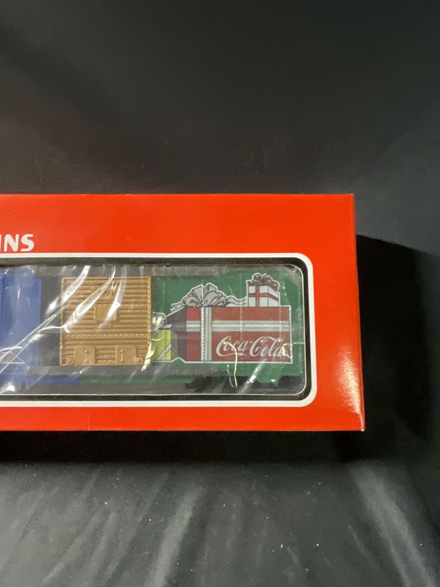 K-Line O Gauge Coca-Cola Christmas 1994 Box Car Model K-644705