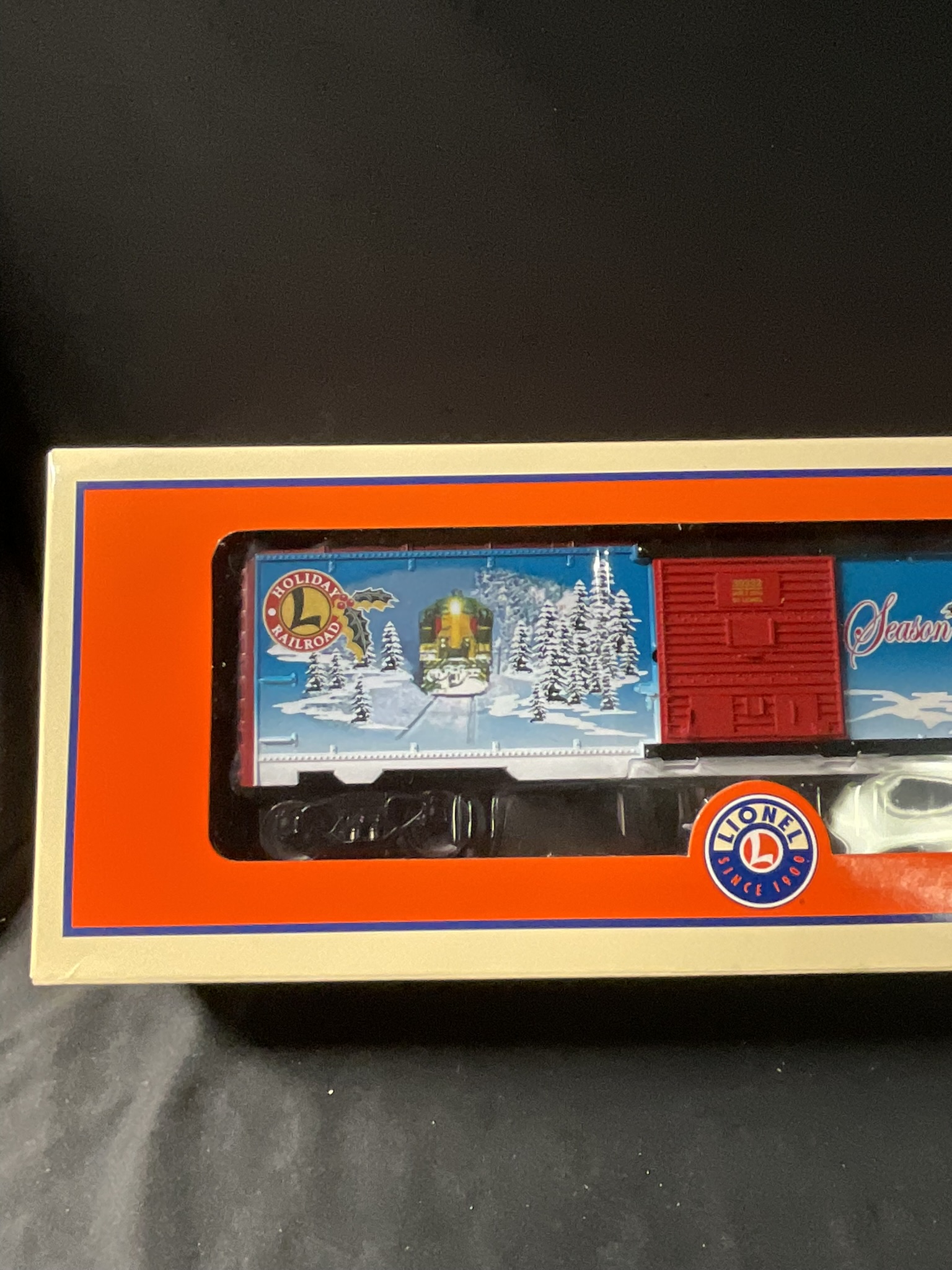 Lionel O Gauge 6-39332 Christmas Boxcar 2010
