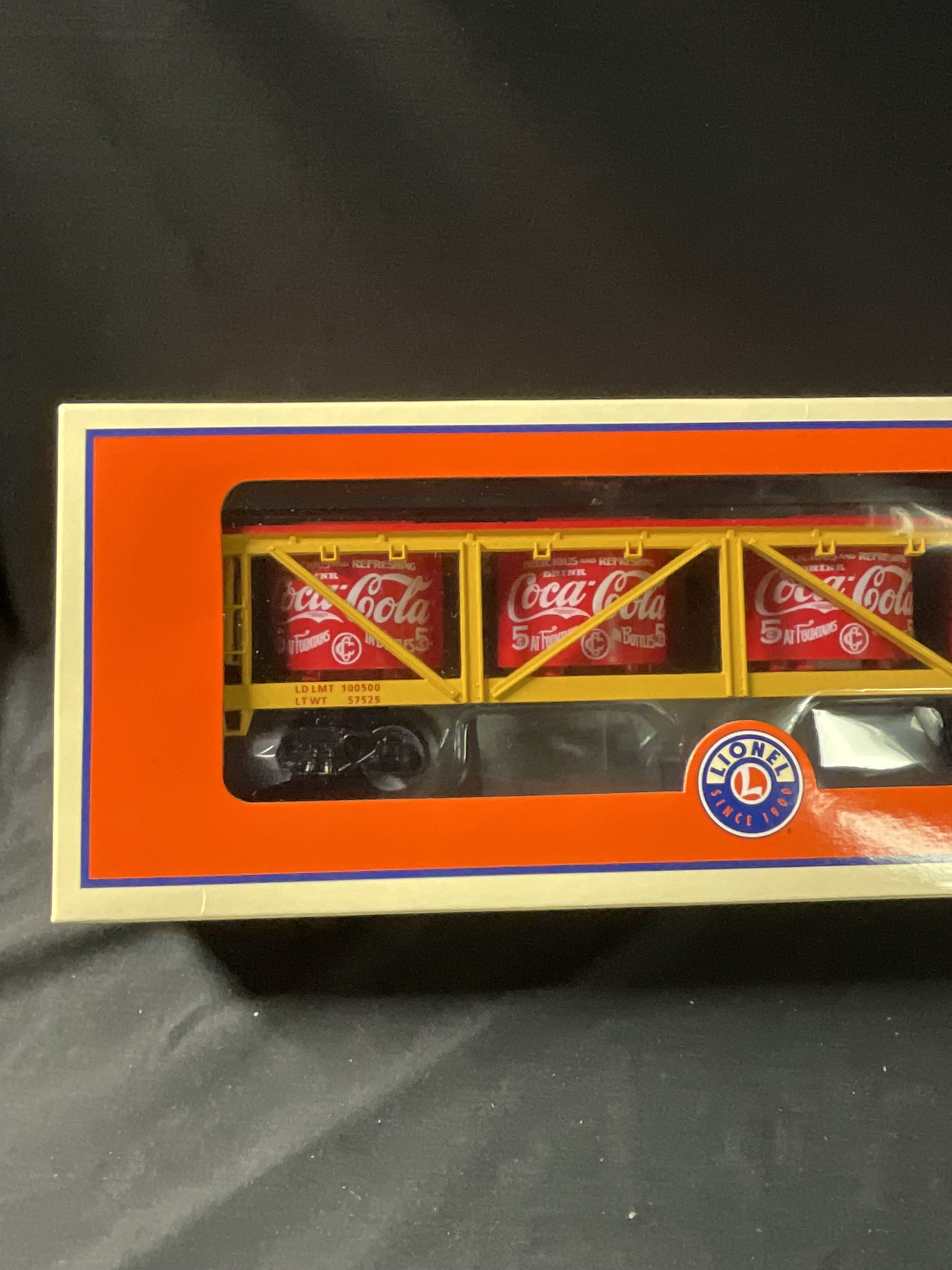 Lionel 6-26660 O Gauge Coca-Cola Vat Car with Original Box