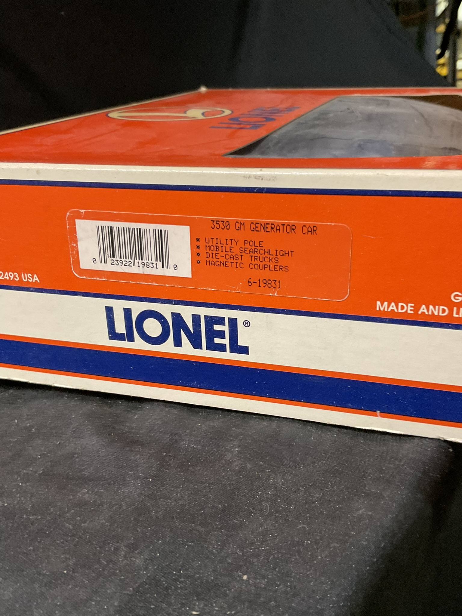 Lionel 6-19831 EMD 3530 GM Operating Generator Car