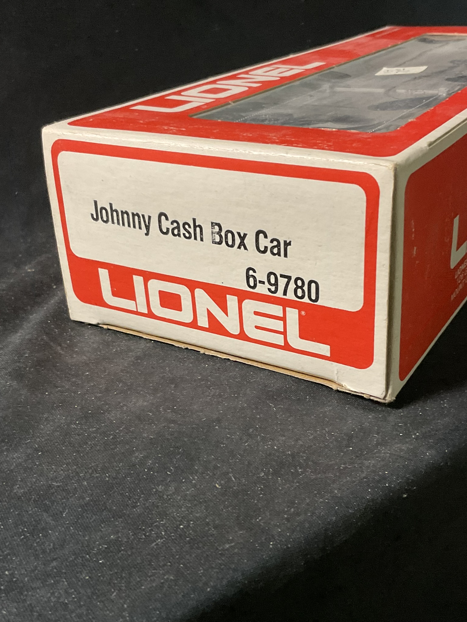 Lionel 6-9780 Johnny Cash Ridin the Rails Boxcar with Original Box