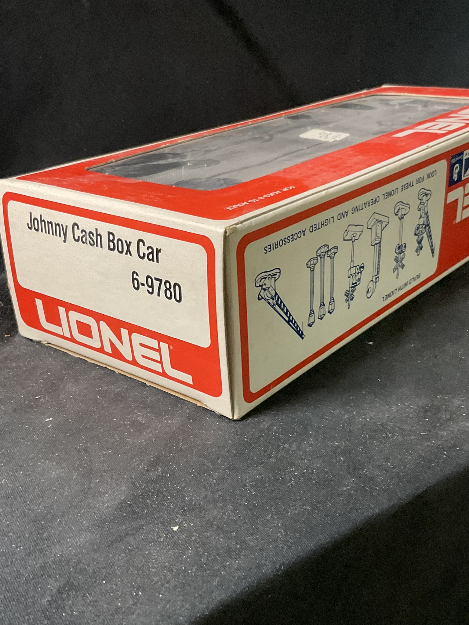 Lionel 6-9780 Johnny Cash Ridin the Rails Boxcar with Original Box