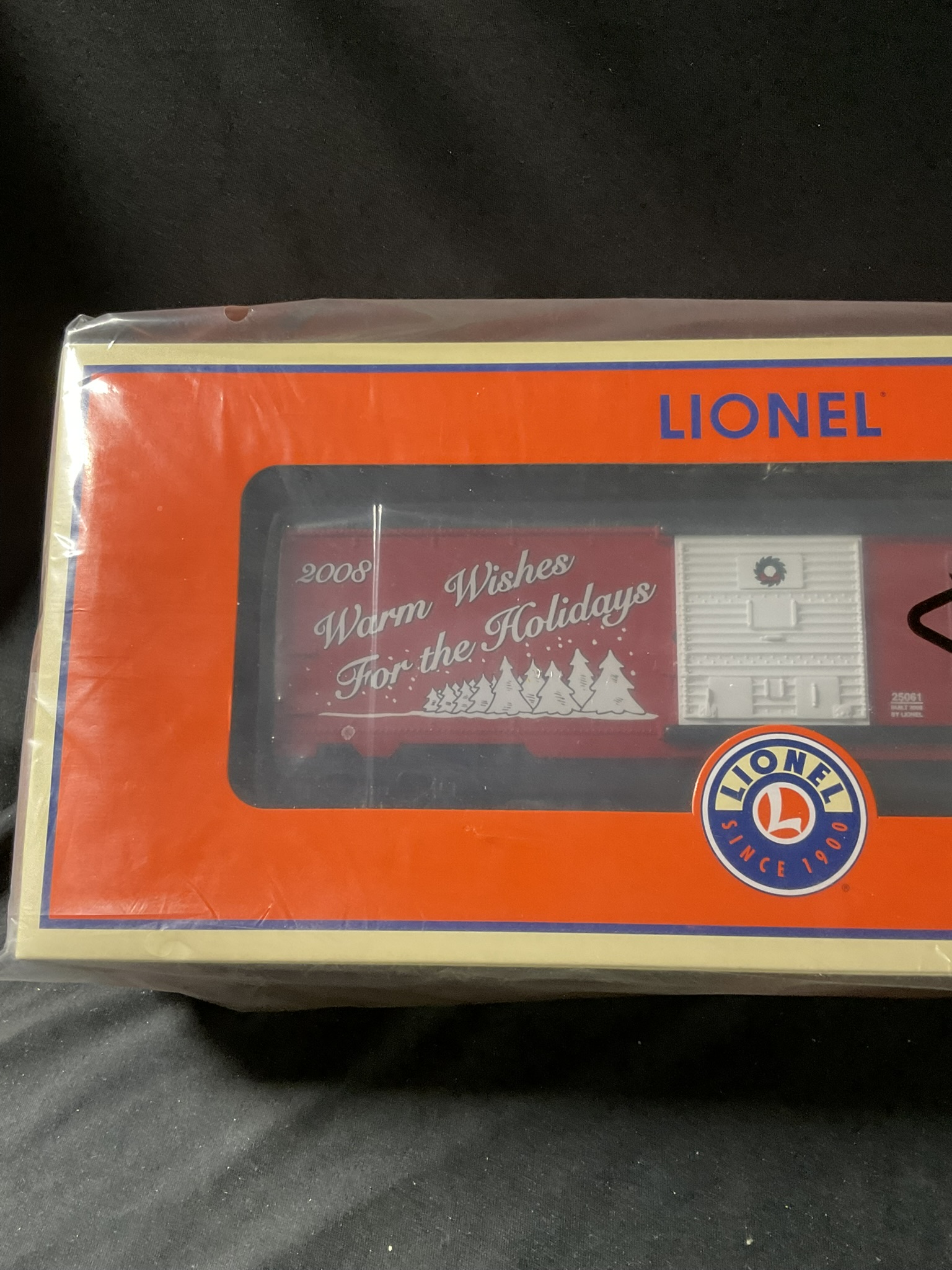 Lionel 2008 Christmas Boxcar Model 6-25061