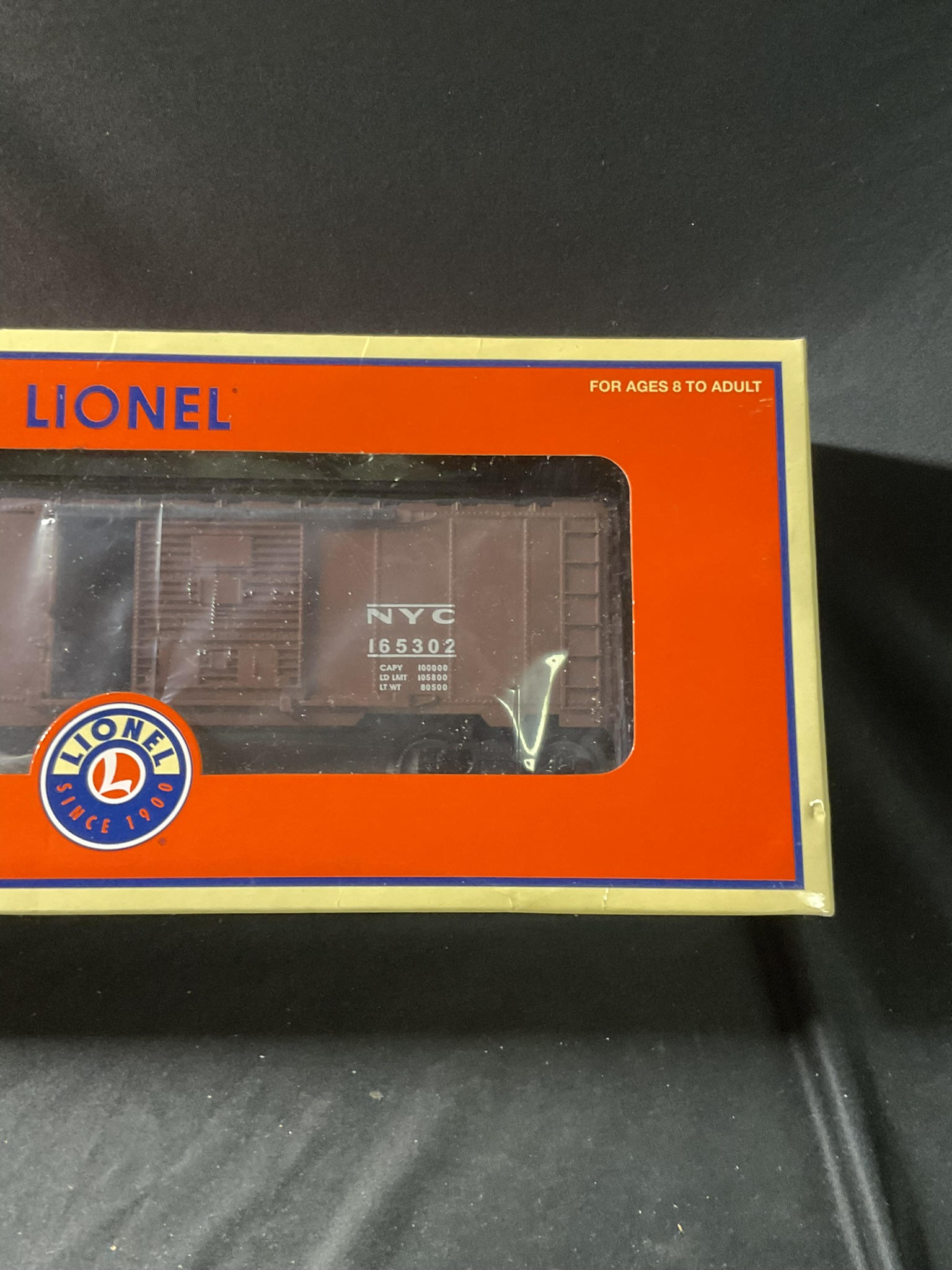 Lionel 6-36250 New York Central Early Bird NYC Boxcar Road Number 165302
