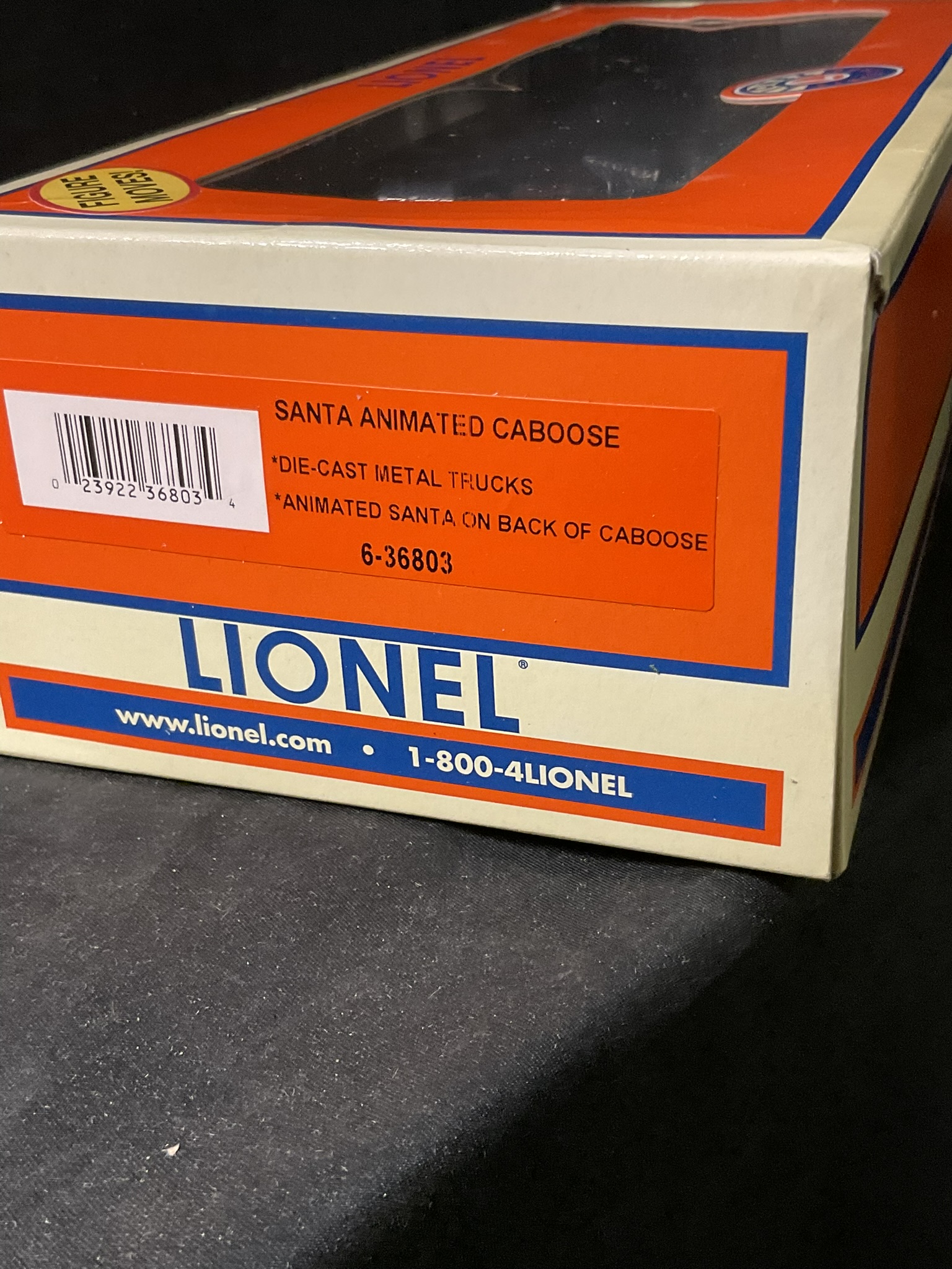 Lionel O-Gauge Santa Animated Caboose 6-36803 in Original Box
