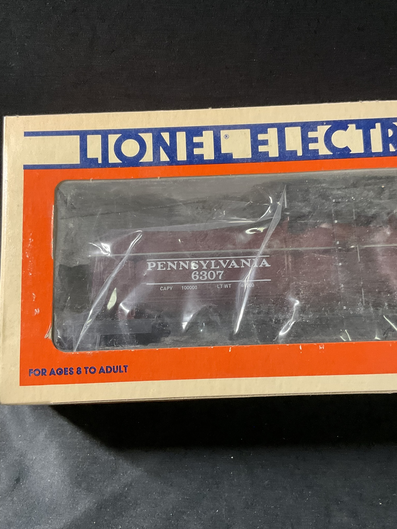 Lionel Pennsylvania Single-Dome Tank Car 6-6307 with Original Box