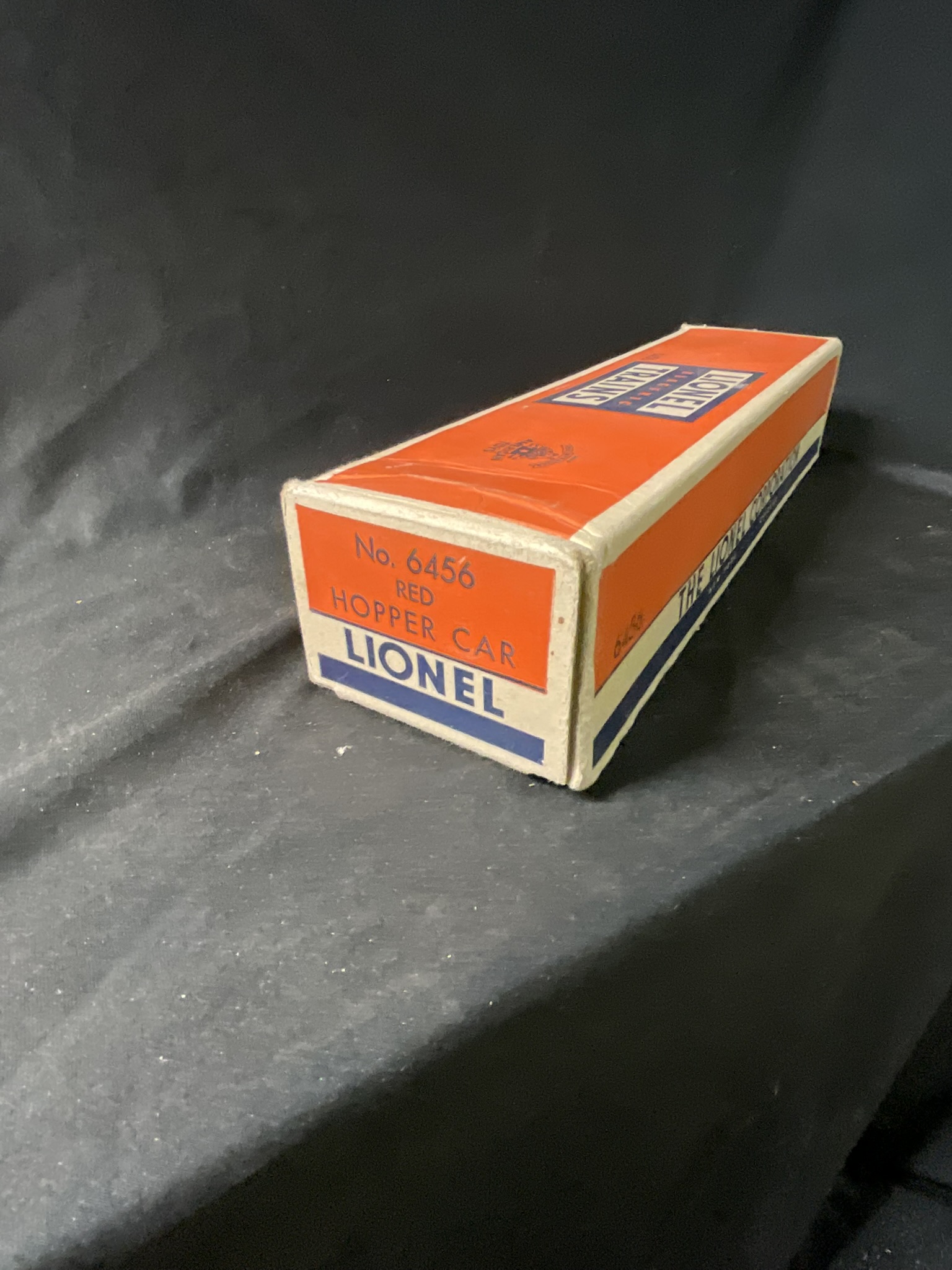 Lionel Postwar O Gauge No. 6456 Lehigh Valley Hopper Car with Original Box