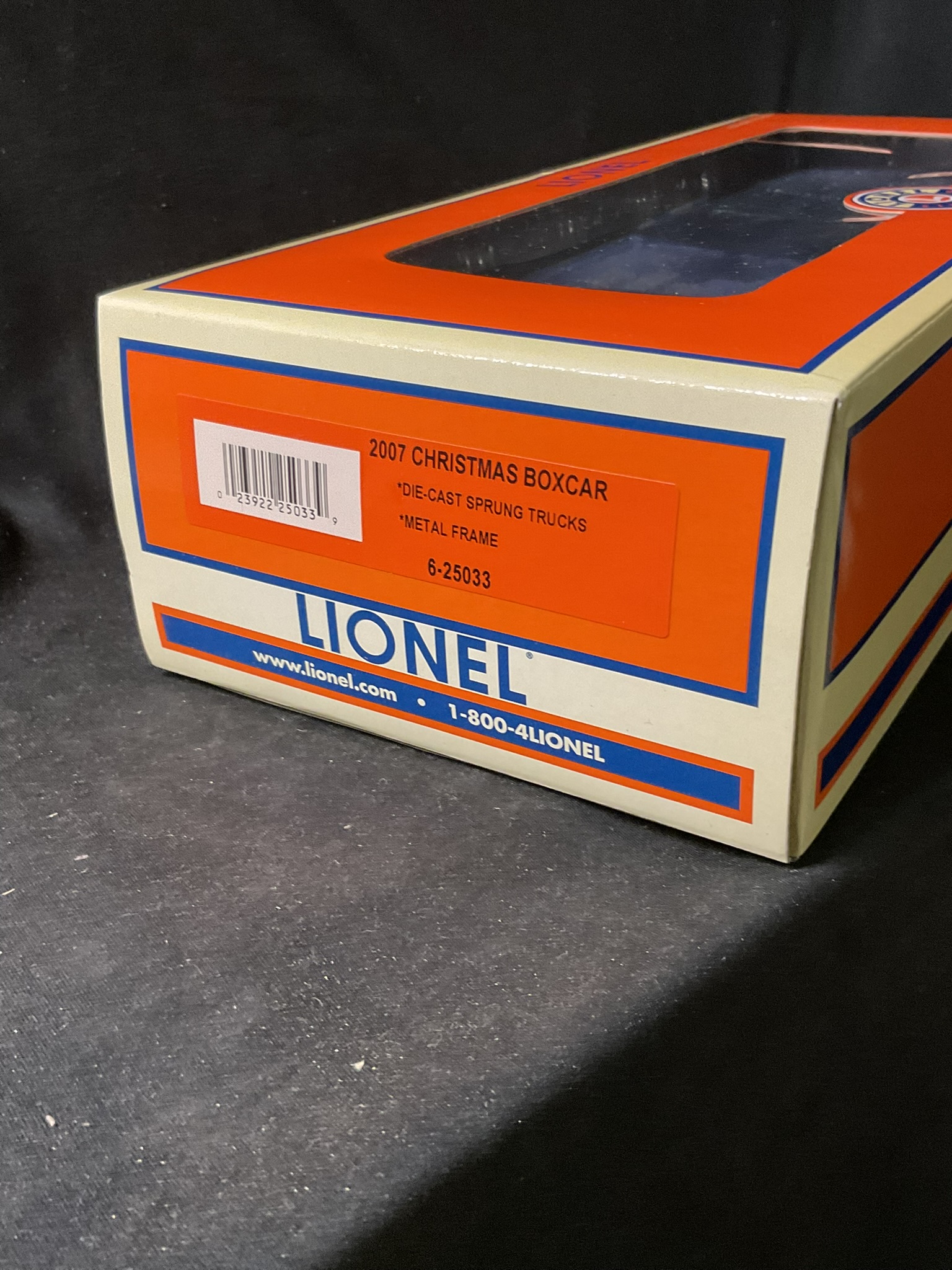 Lionel 6-25033 2007 Christmas Boxcar