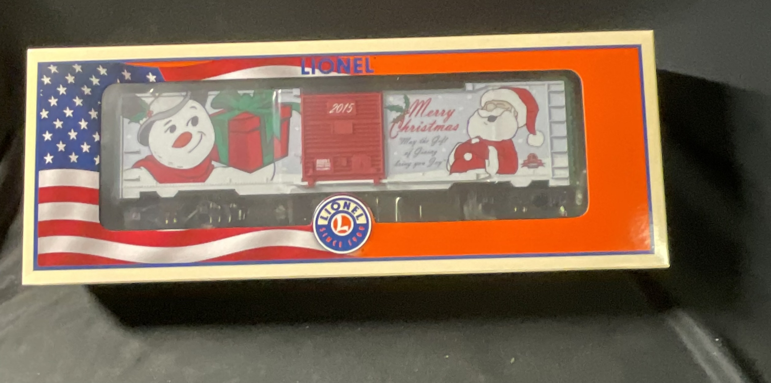 Lionel 2015 Christmas O-Gauge Boxcar 6-82691