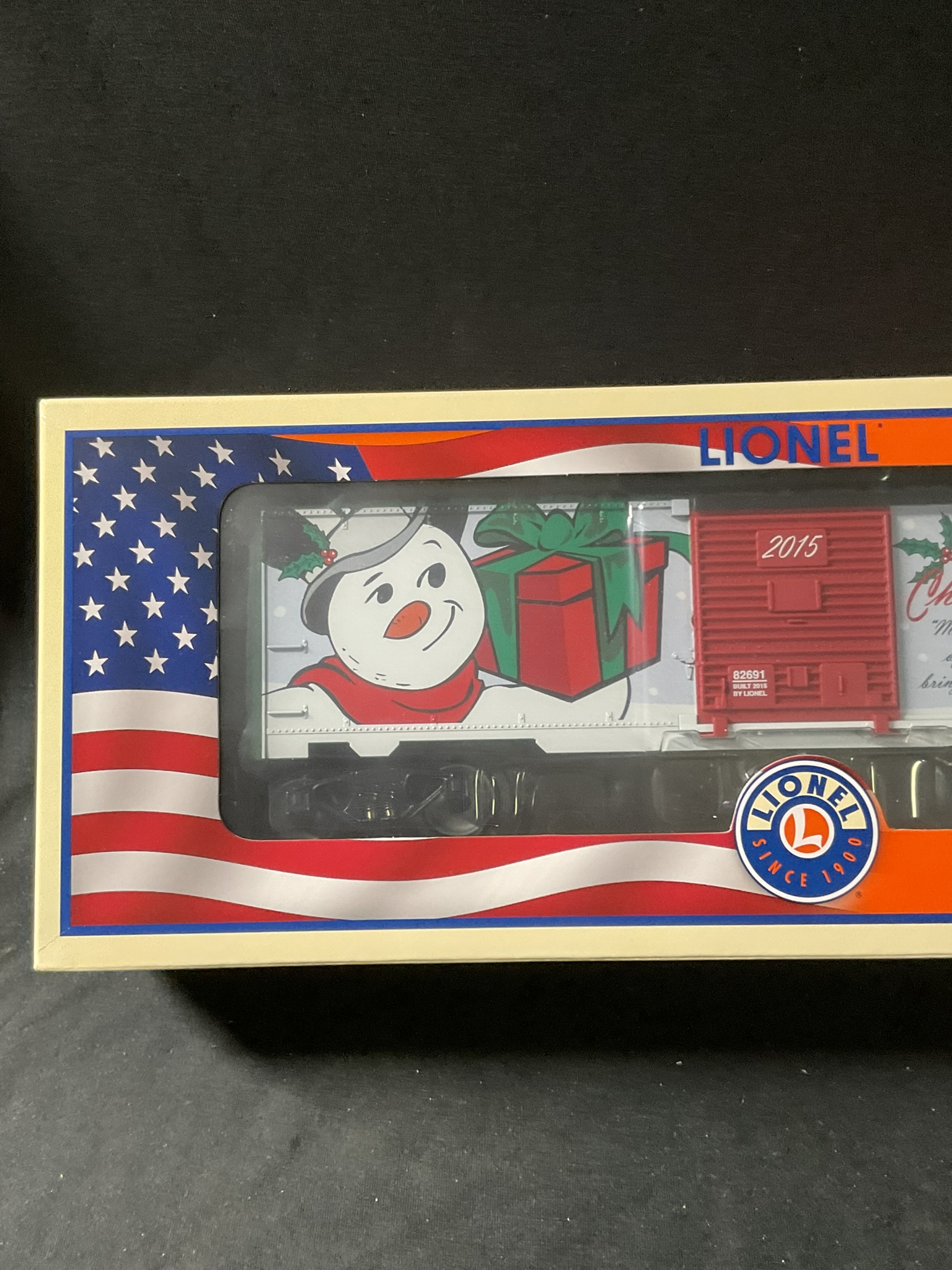 Lionel 2015 Christmas O-Gauge Boxcar 6-82691