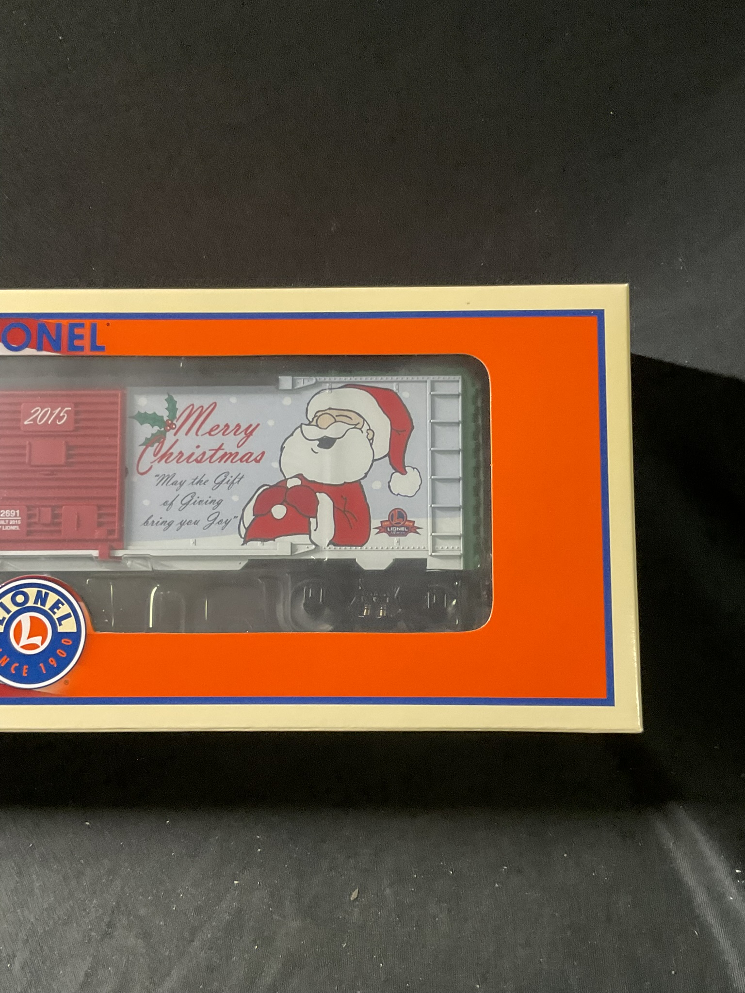 Lionel 2015 Christmas O-Gauge Boxcar 6-82691