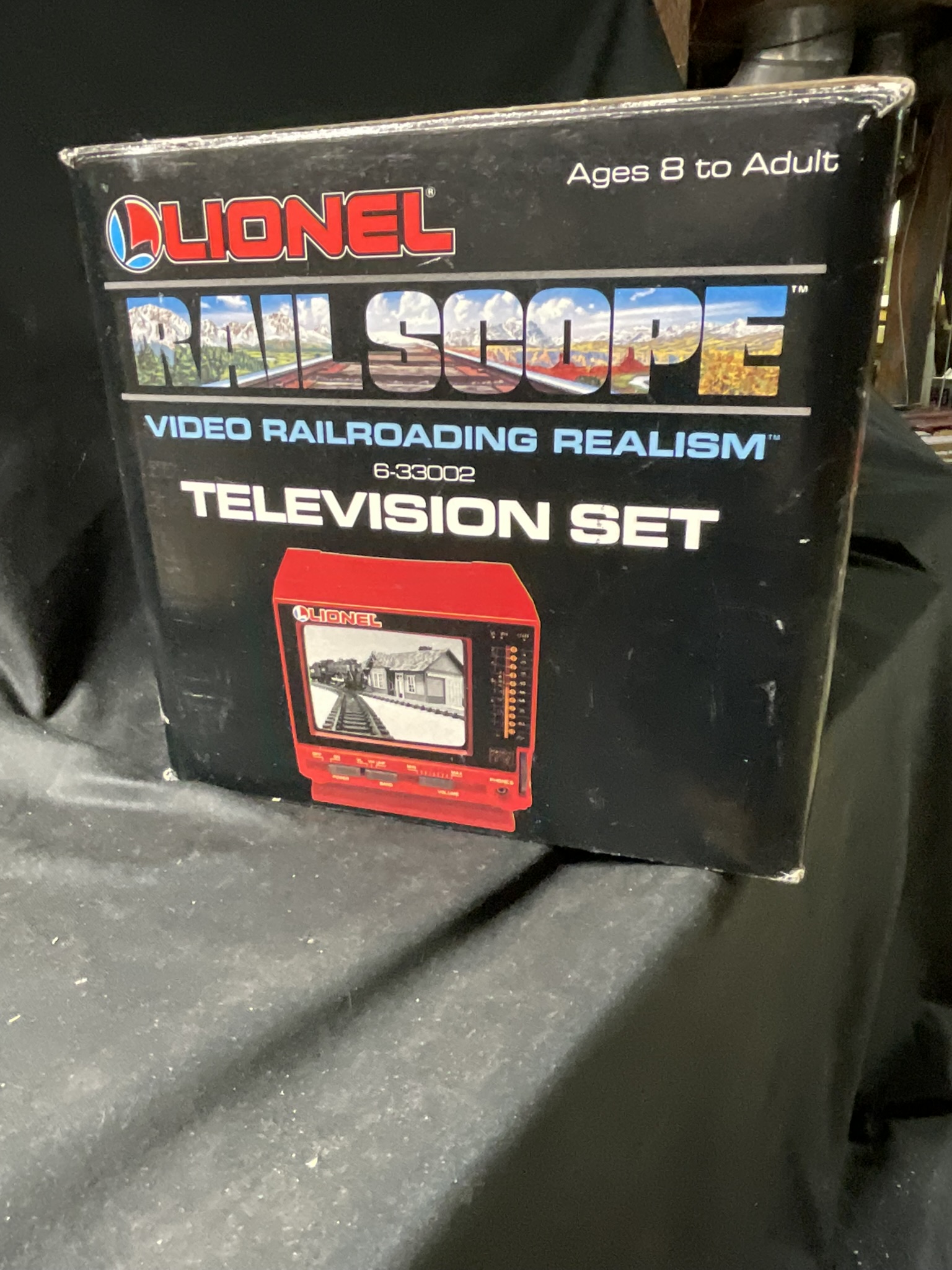 Lionel Rail Scope Video Railroading Realism Television Set 6-33002 in Original Box
