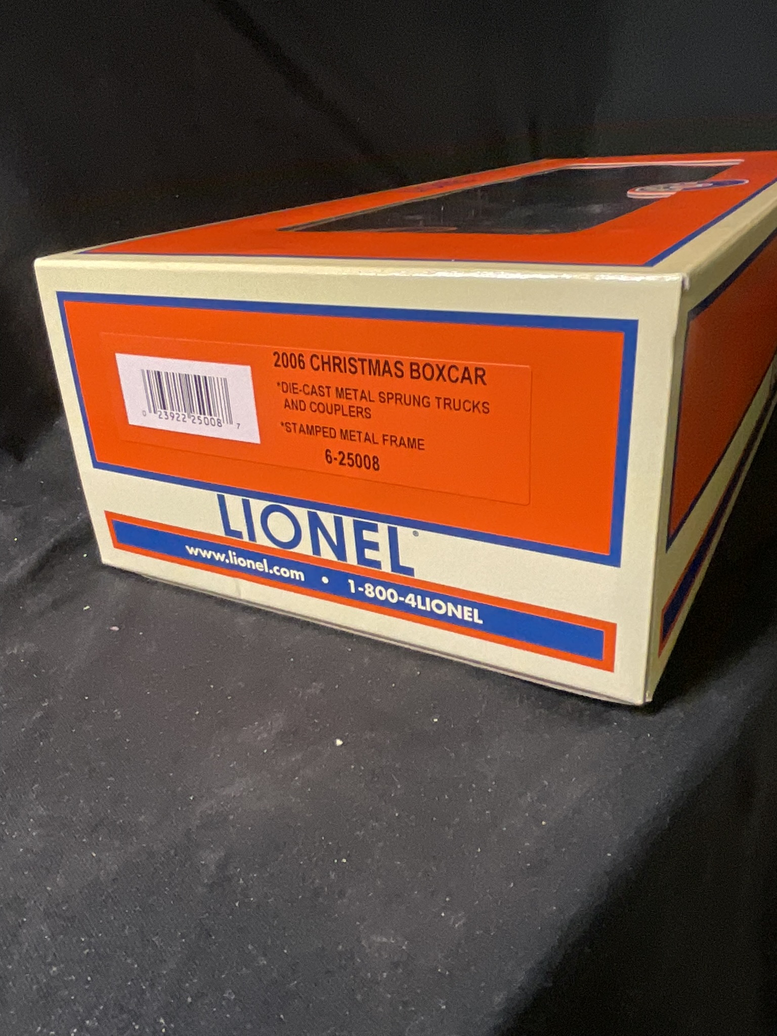 Lionel 2006 Christmas Boxcar 6-25008 in Original Box