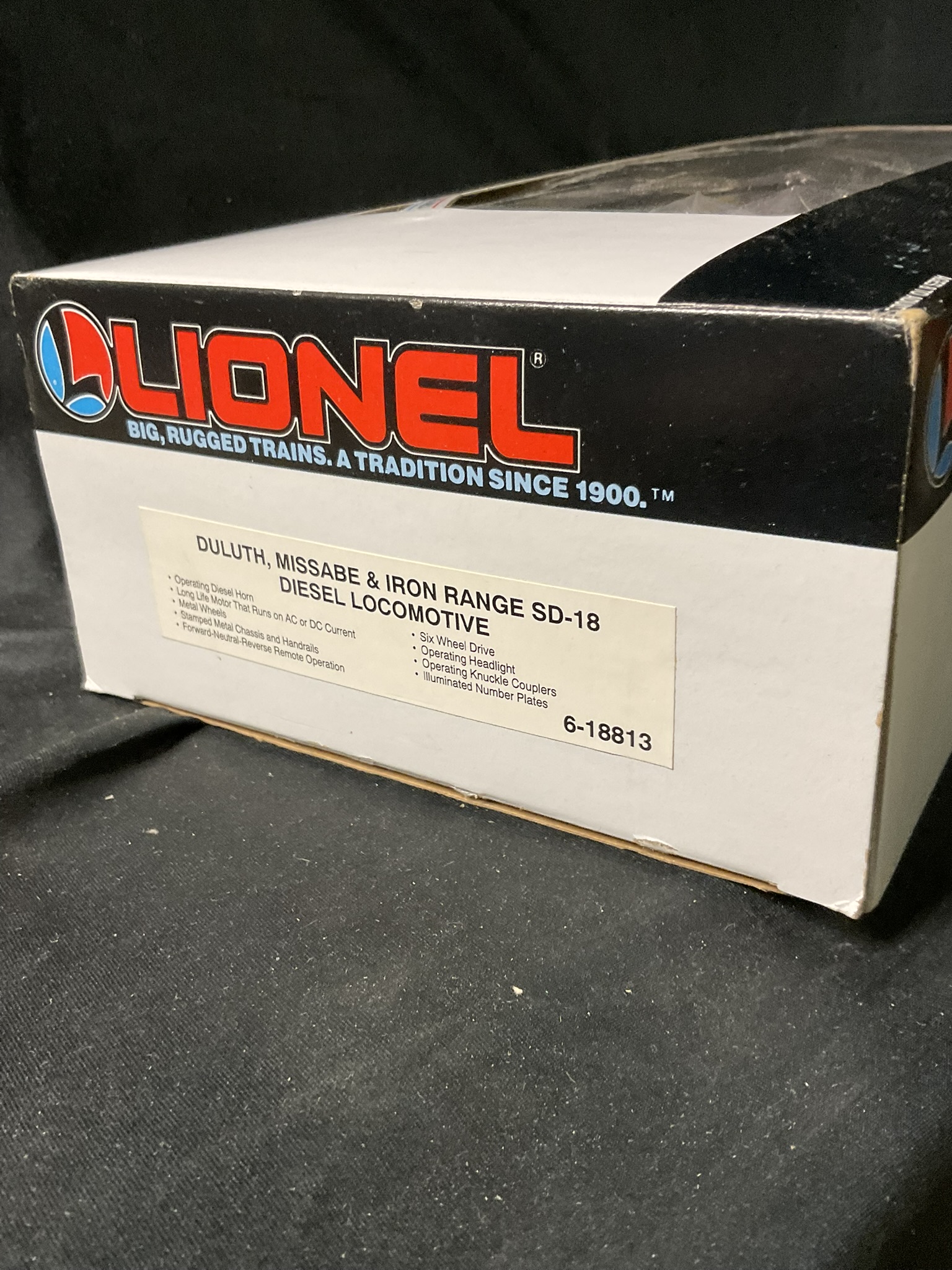 Lionel 6-18813 Duluth Missabe and Iron Range SD-18 Diesel Locomotive