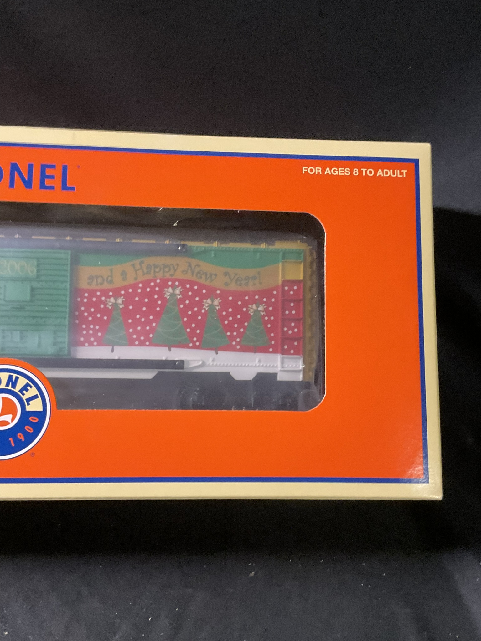 Lionel 6-25008 O-Gauge 2006 Christmas Boxcar with Original Box