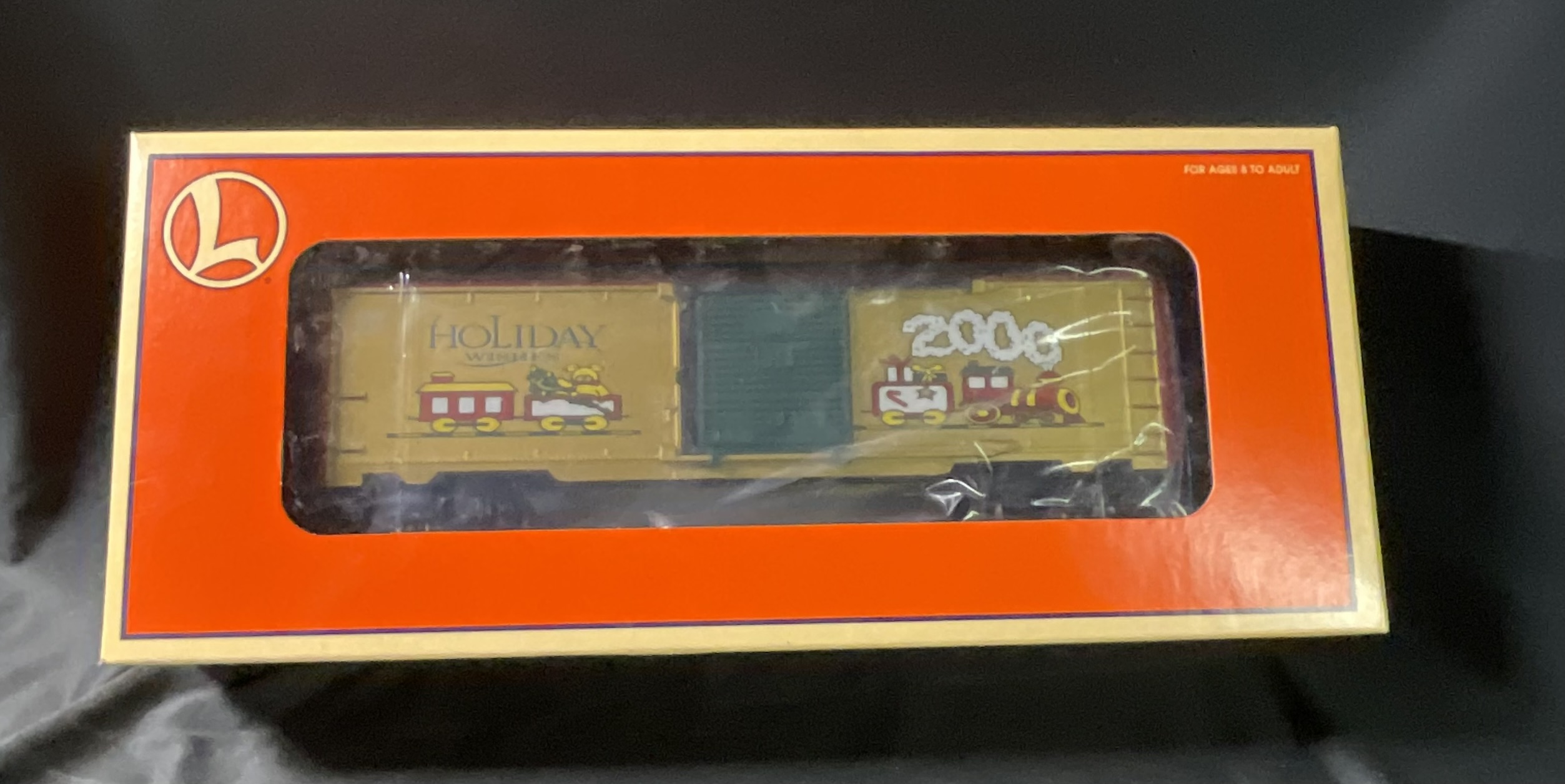Lionel O Gauge 6-26272 2000 Christmas Boxcar