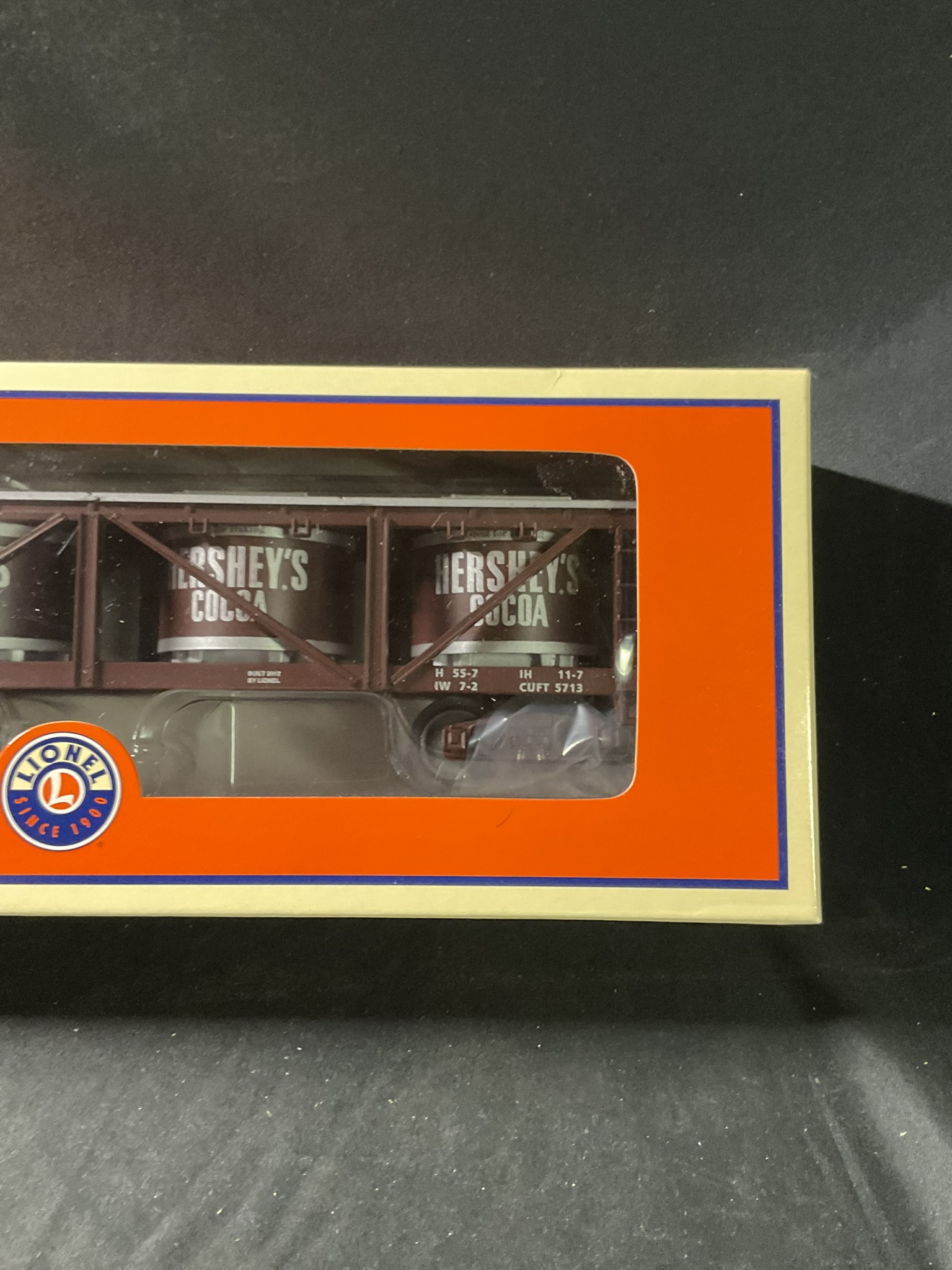 Lionel Hershey's Cocoa Vat Car No. 6-26686 in Original Box