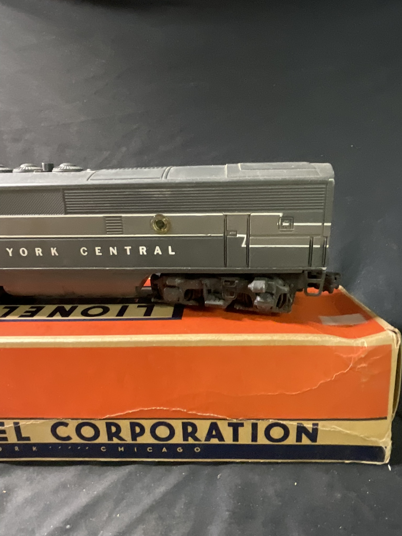 Lionel Postwar O Gauge New York Central Diesel B Unit 2344C with Original Box