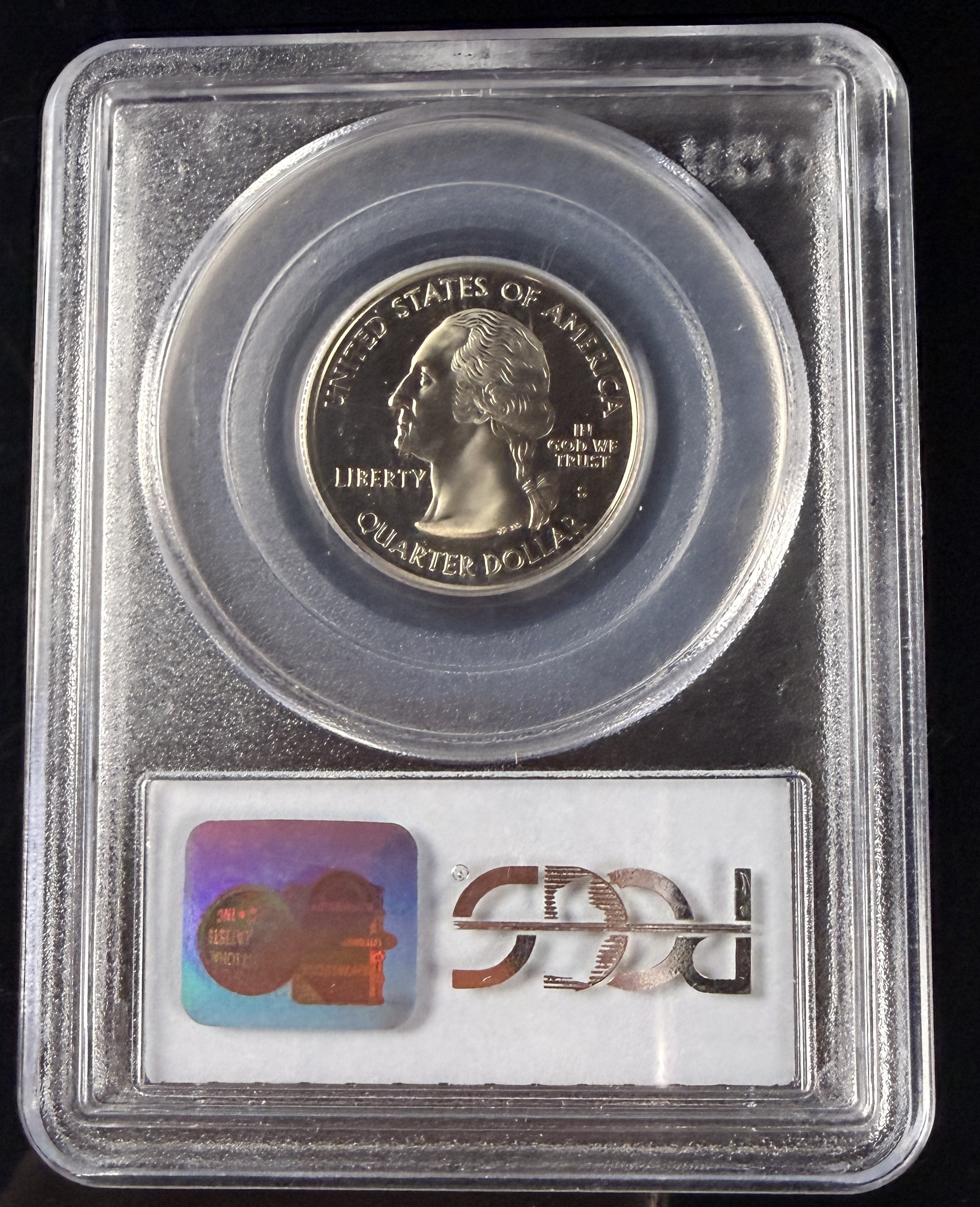 2004-S US Wisconsin State Quarter PCGS PR69DCAM