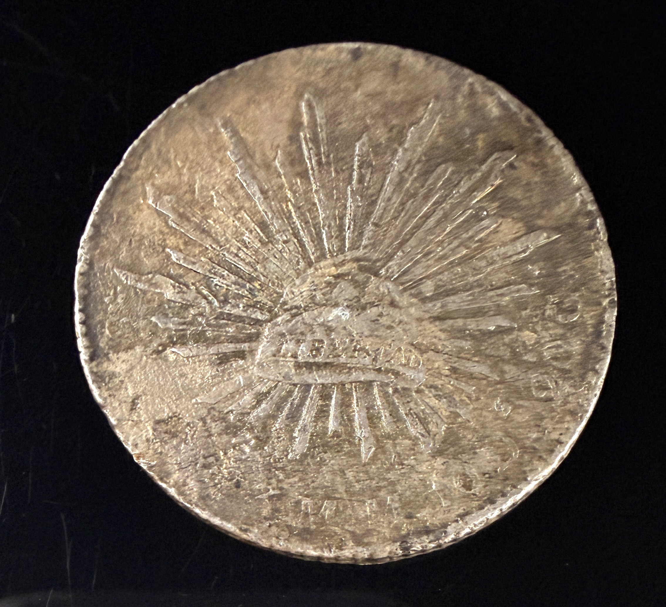 1896 Mo AM MX 8 Reales Silver Coin