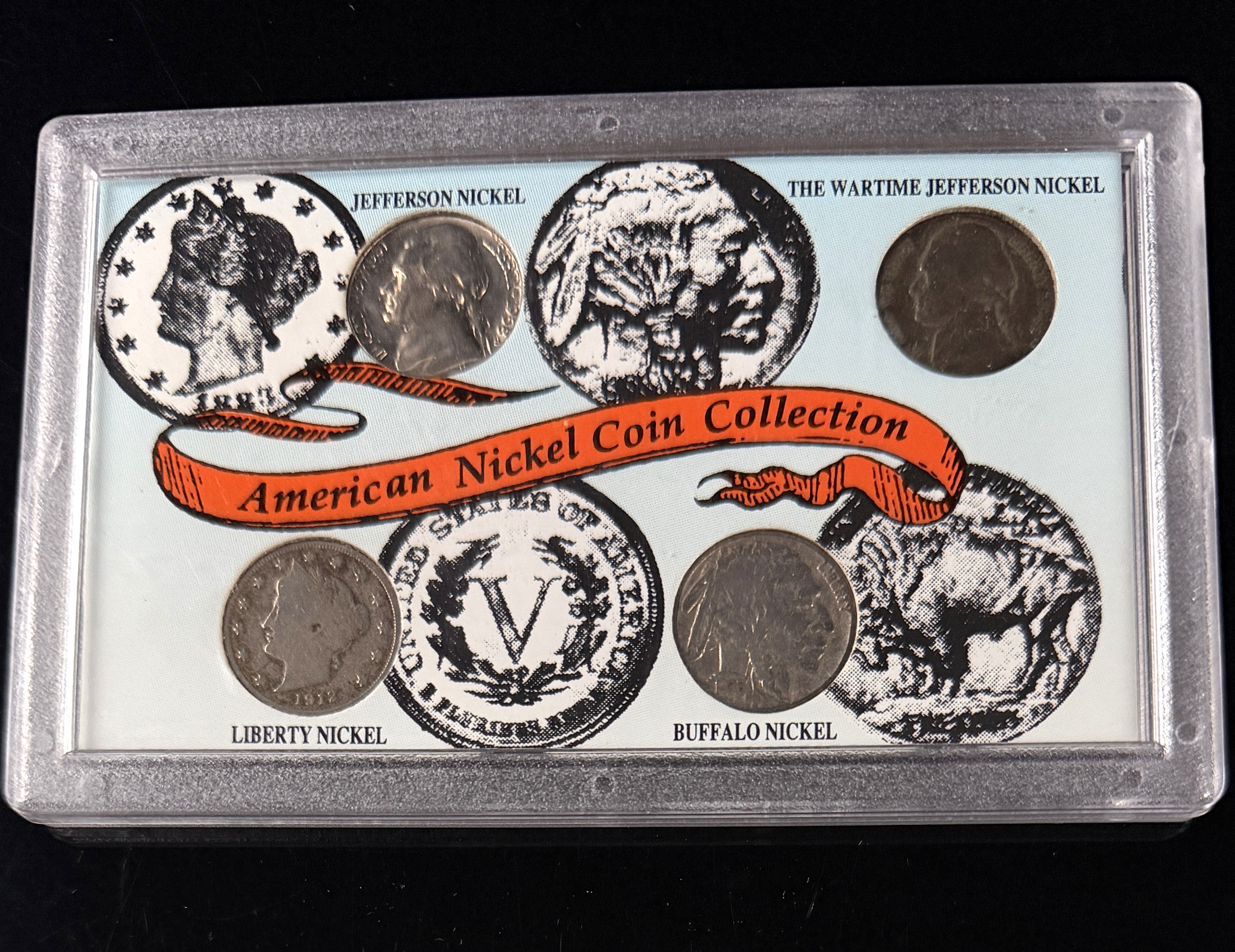 A Collection of US Five-Cent Coins American Nickel Coin Collection