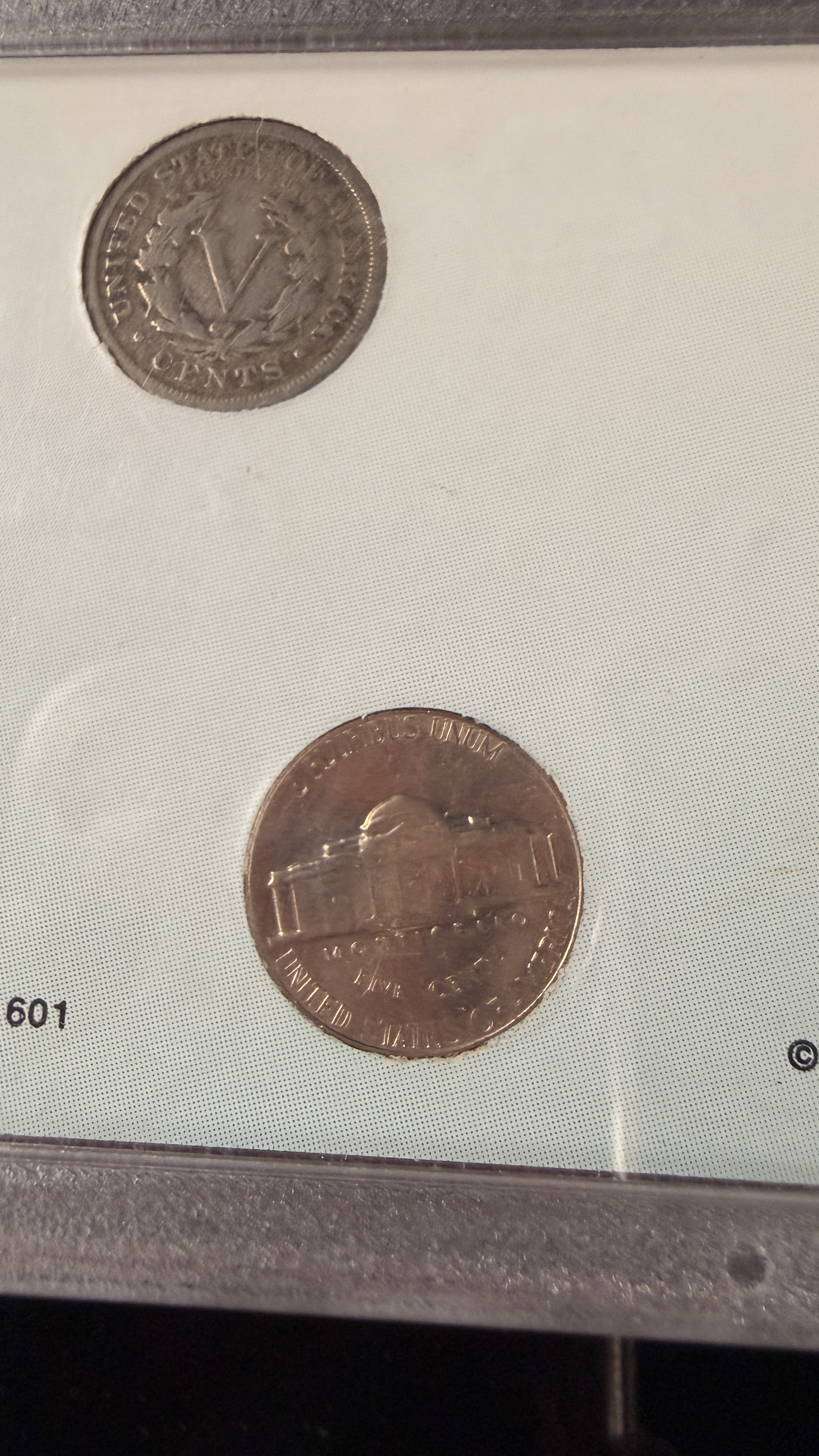 A Collection of US Five-Cent Coins American Nickel Coin Collection