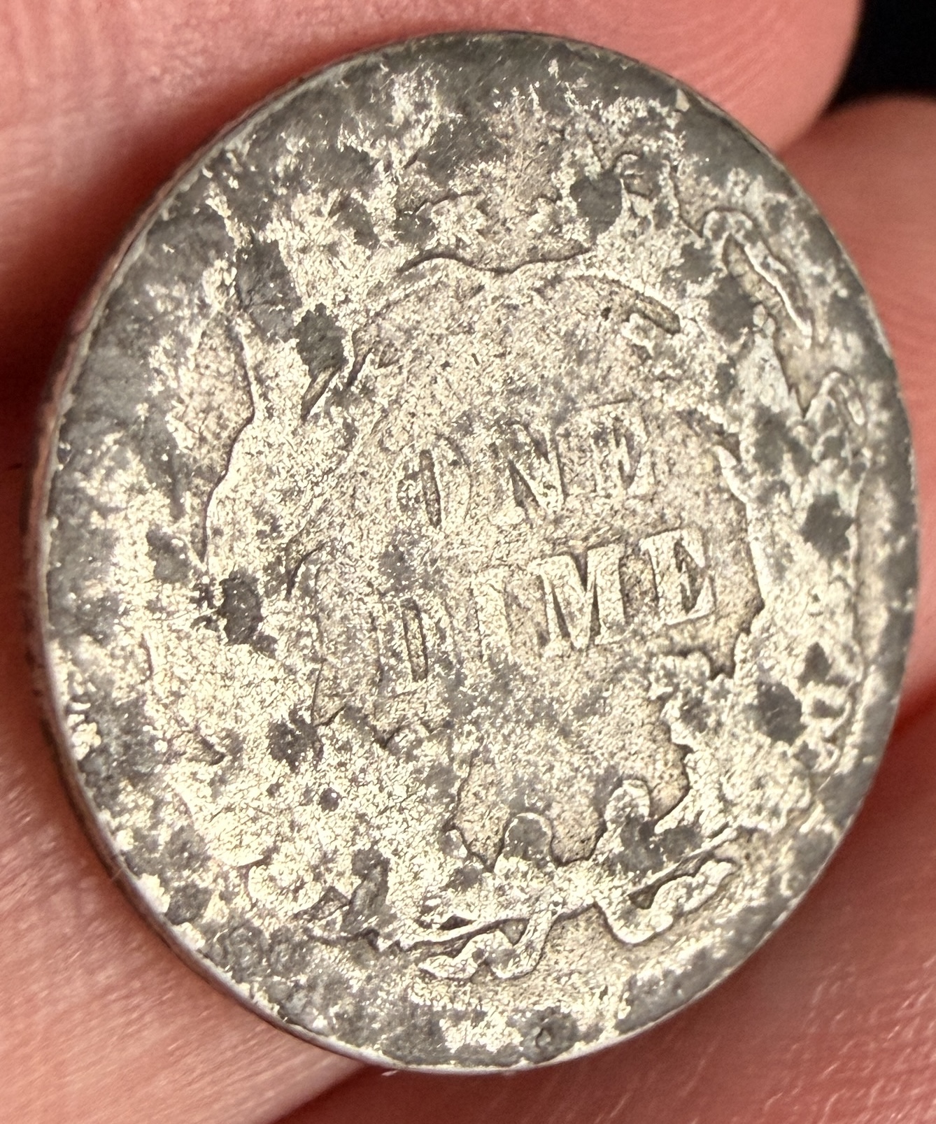 1887 US Seated Liberty Silver Dime