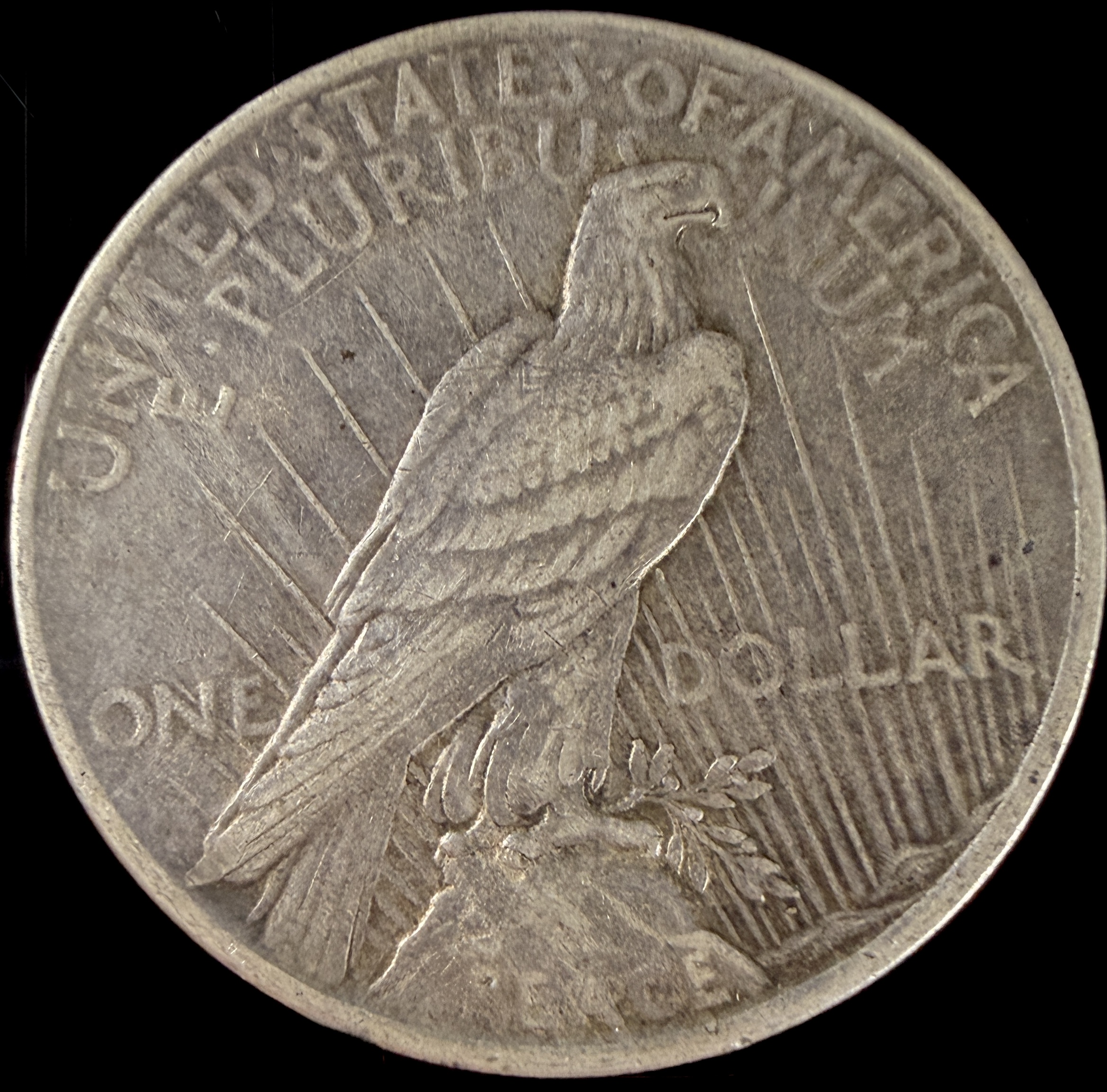 1923 US Peace Silver Dollar