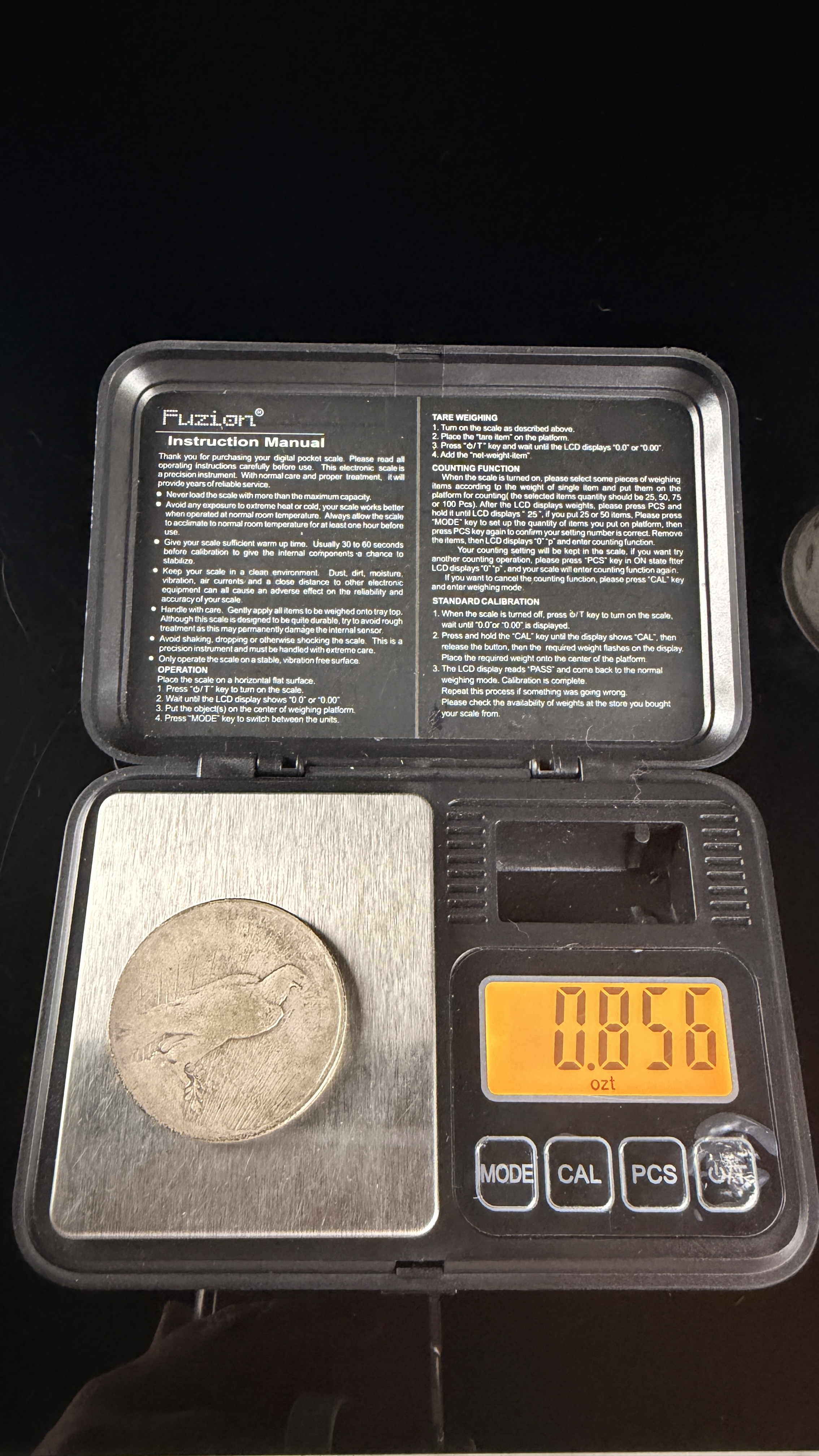 1923 US Peace Silver Dollar