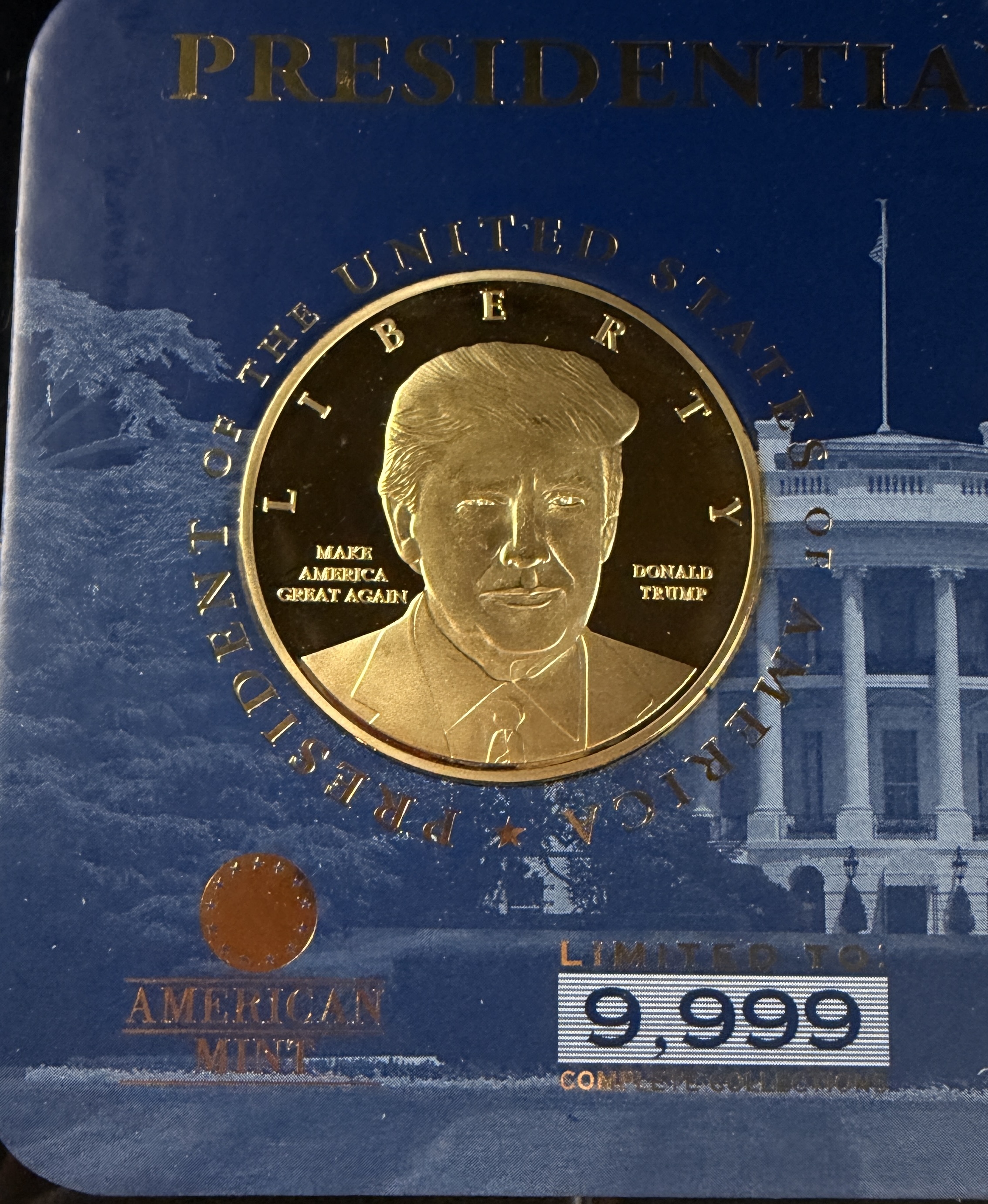 American Mint Donald J. Trump Presidential Leadership Commemorative Coin Set
