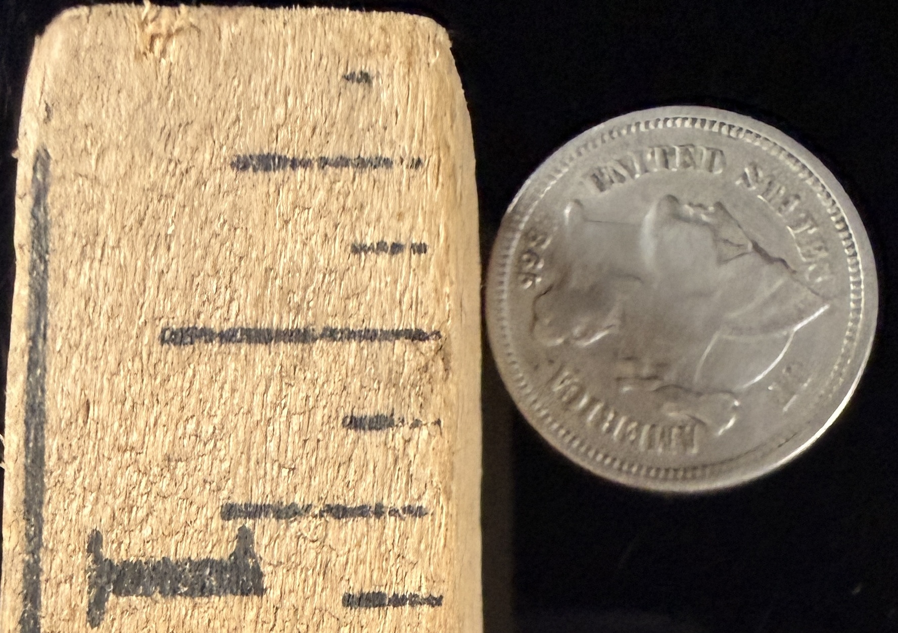 1865 US Three Cent Nickel