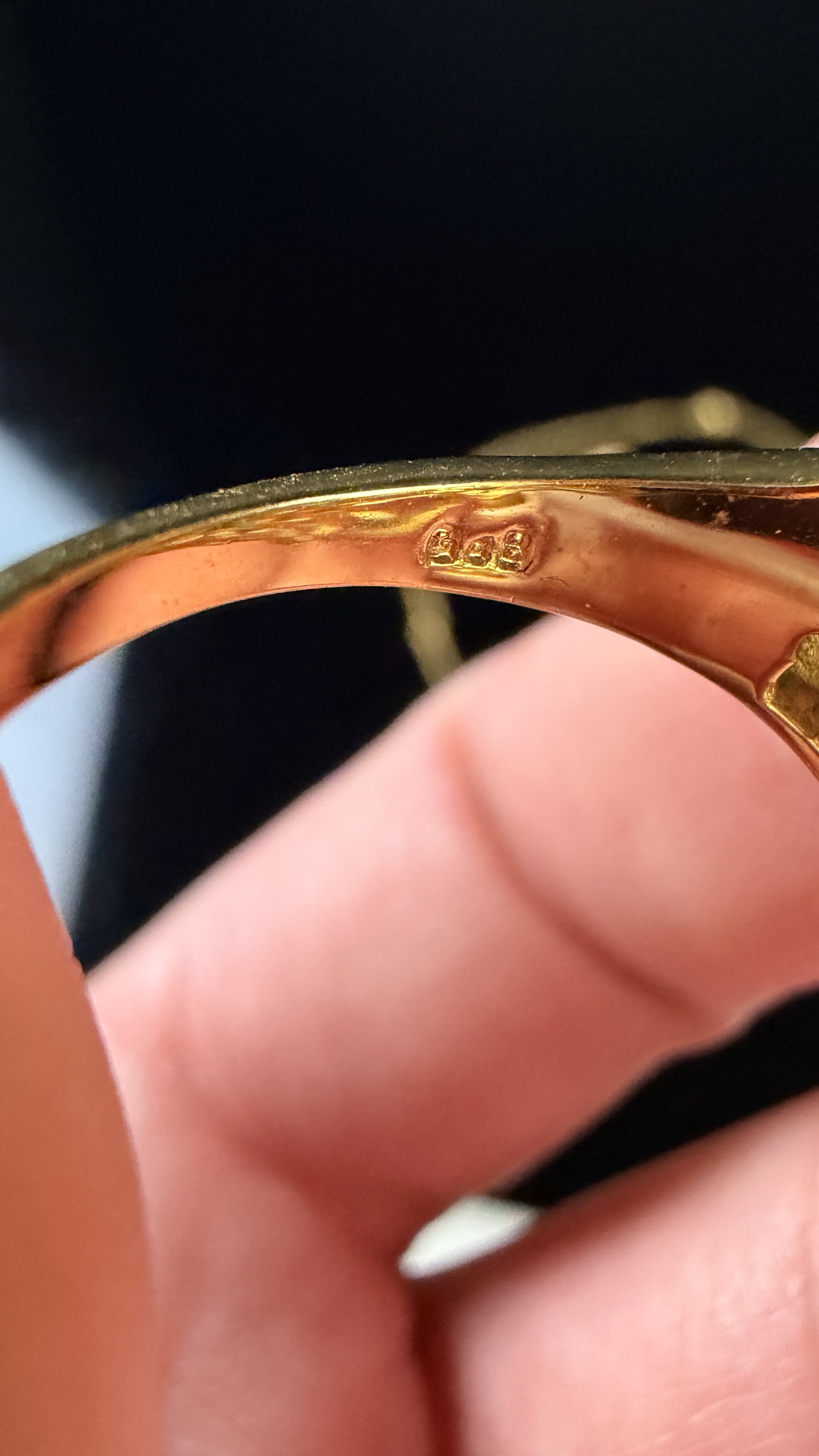 A Karis Gold-Toned Sterling Silver and Green Turquoise Jewelry Set