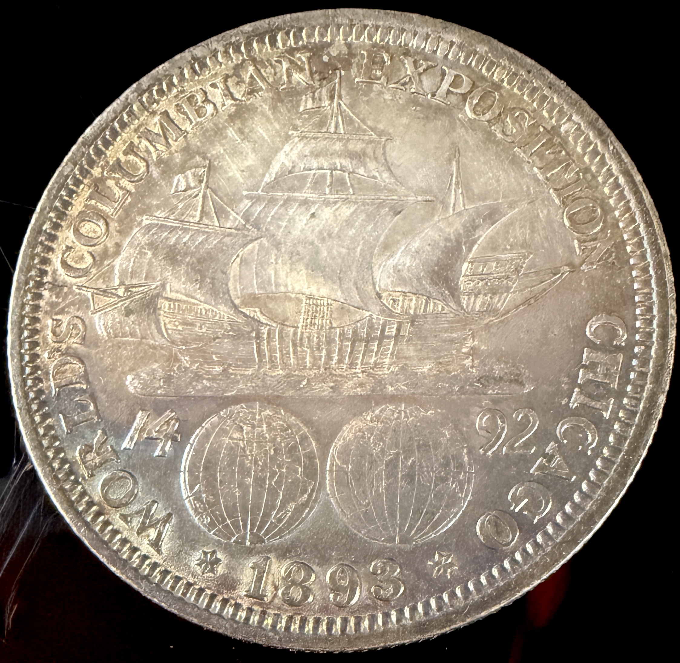 A Group of US Coins including 1893 Columbian Exposition Half Dollar