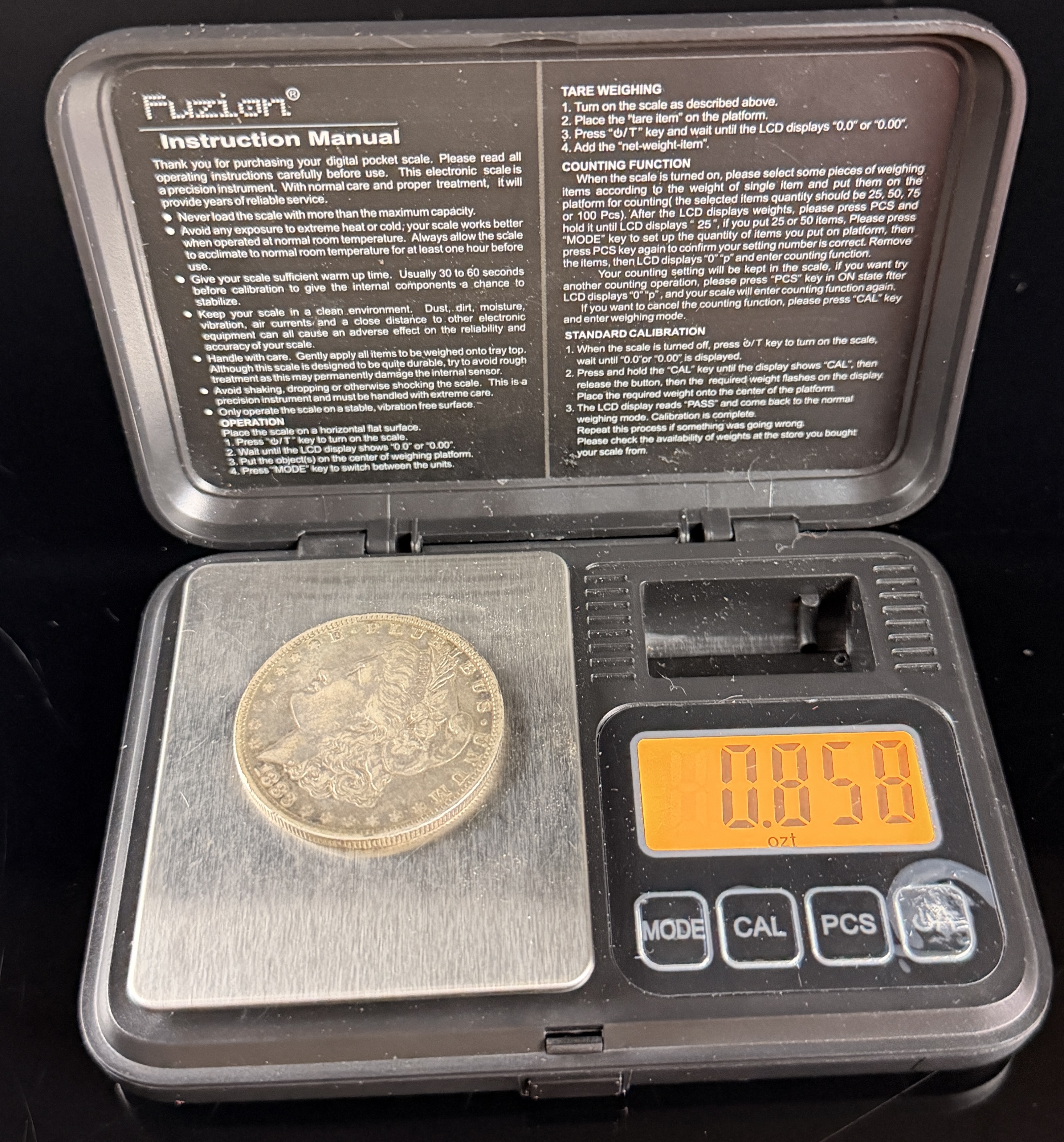 1883-O US Morgan Silver Dollar