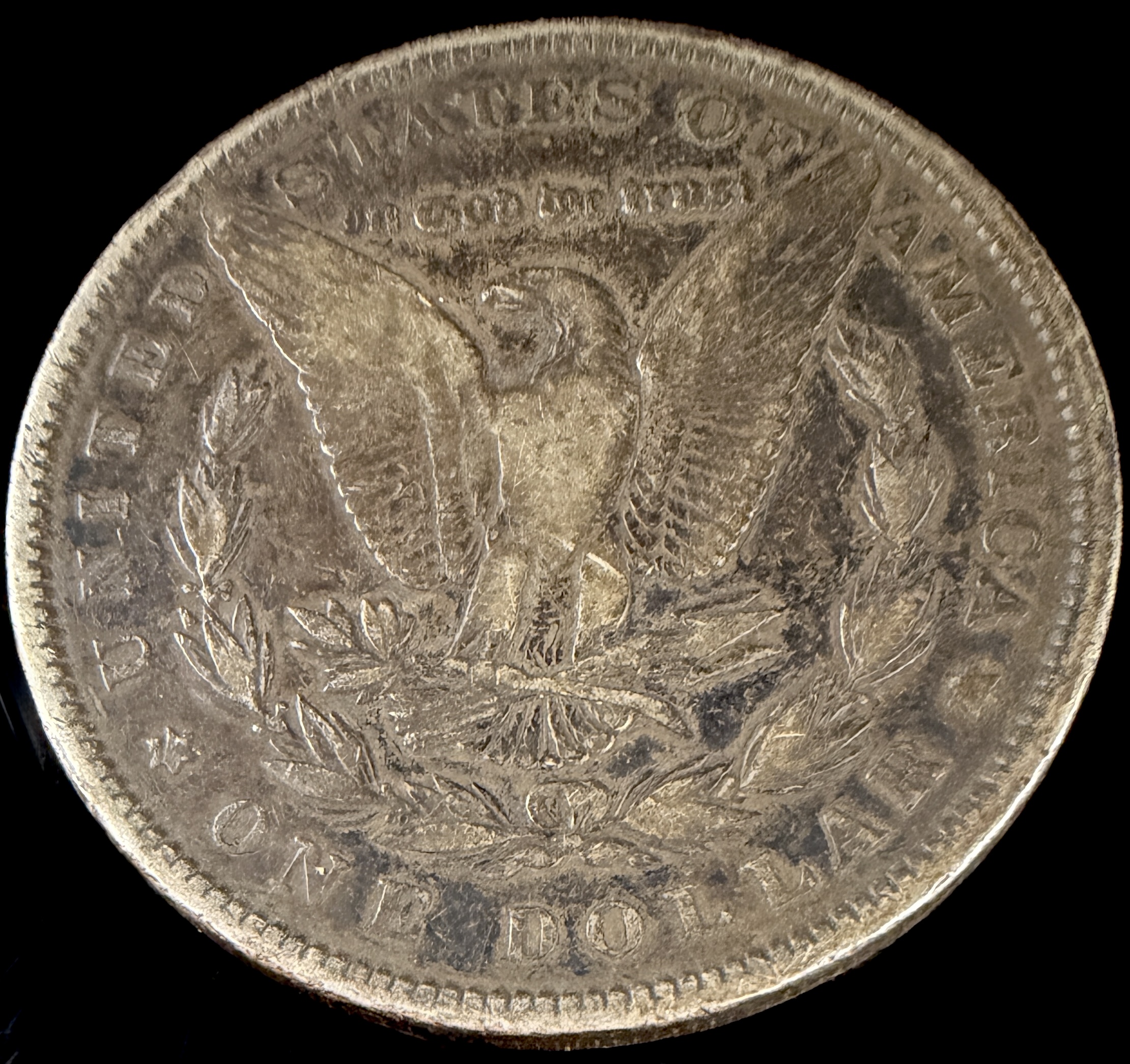 1890 US Silver Morgan Dollar, Philadelphia Mint
