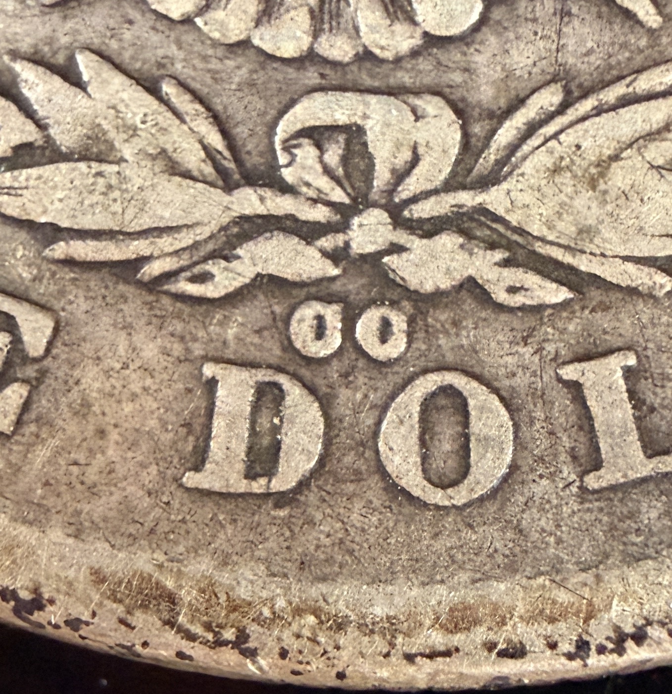 1878-CC US Morgan Silver Dollar