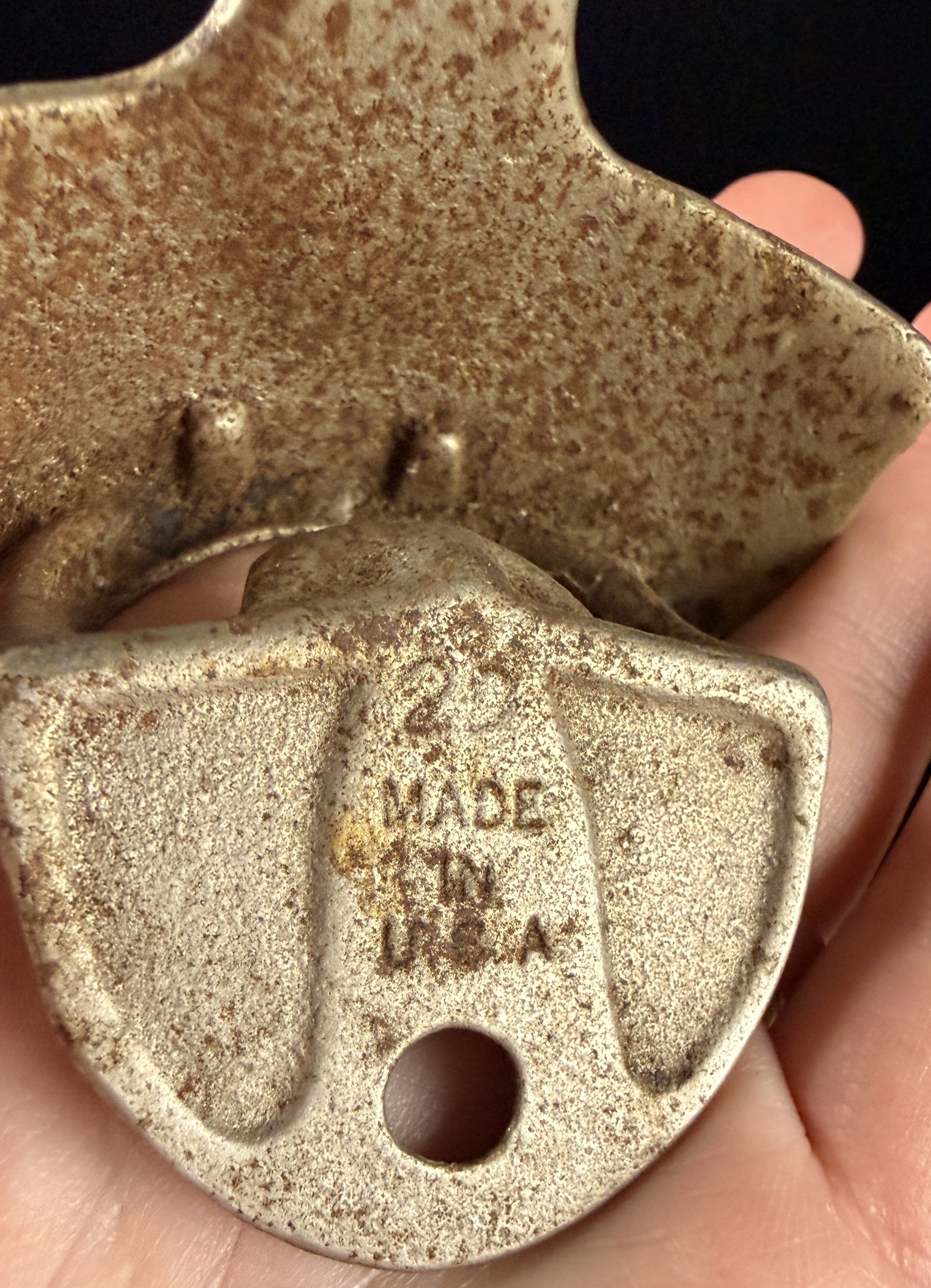 Vintage Starr Coca-Cola Wall Mounted Bottle Opener by Brown Co.