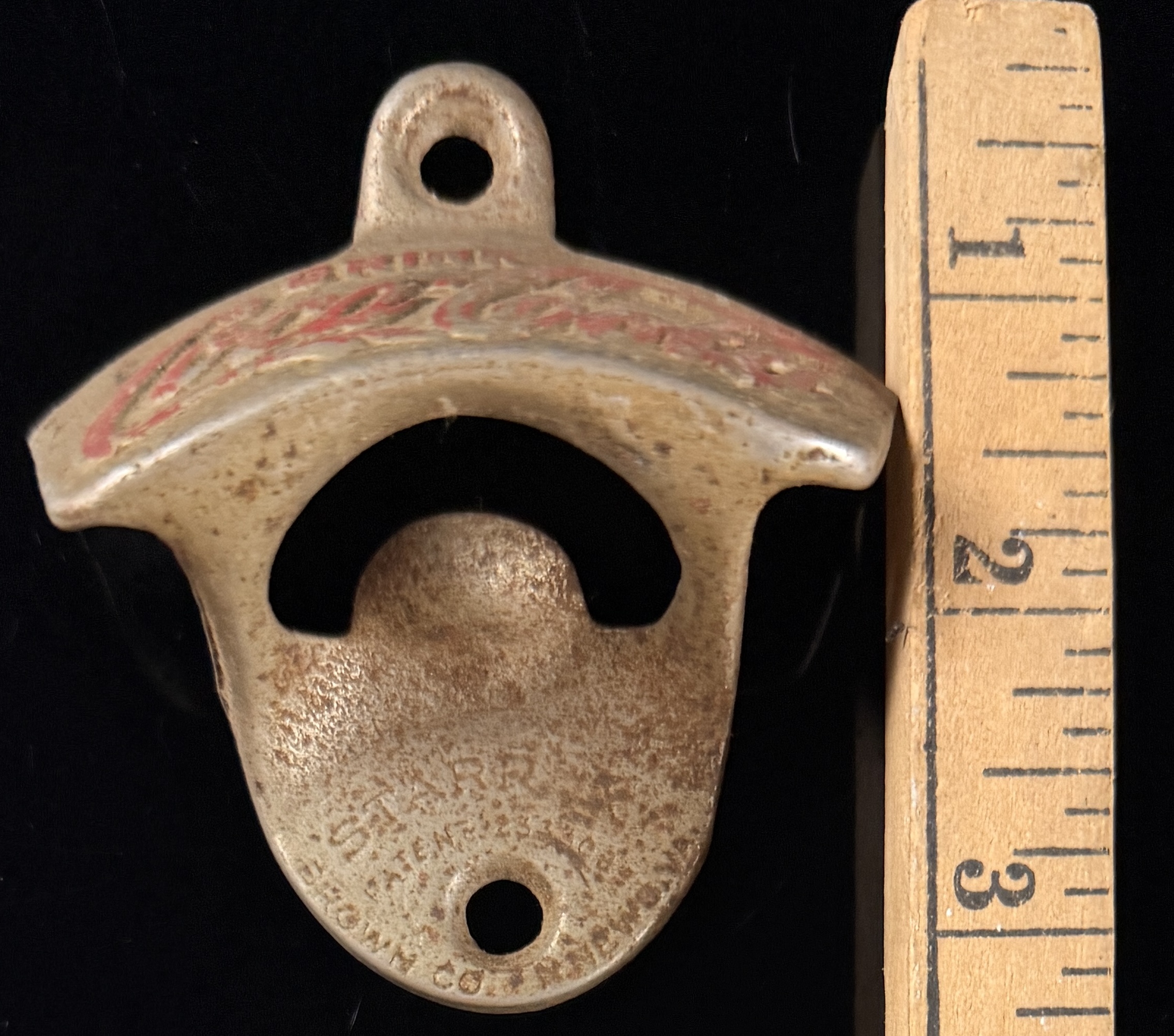 Vintage Starr Coca-Cola Wall Mounted Bottle Opener by Brown Co.