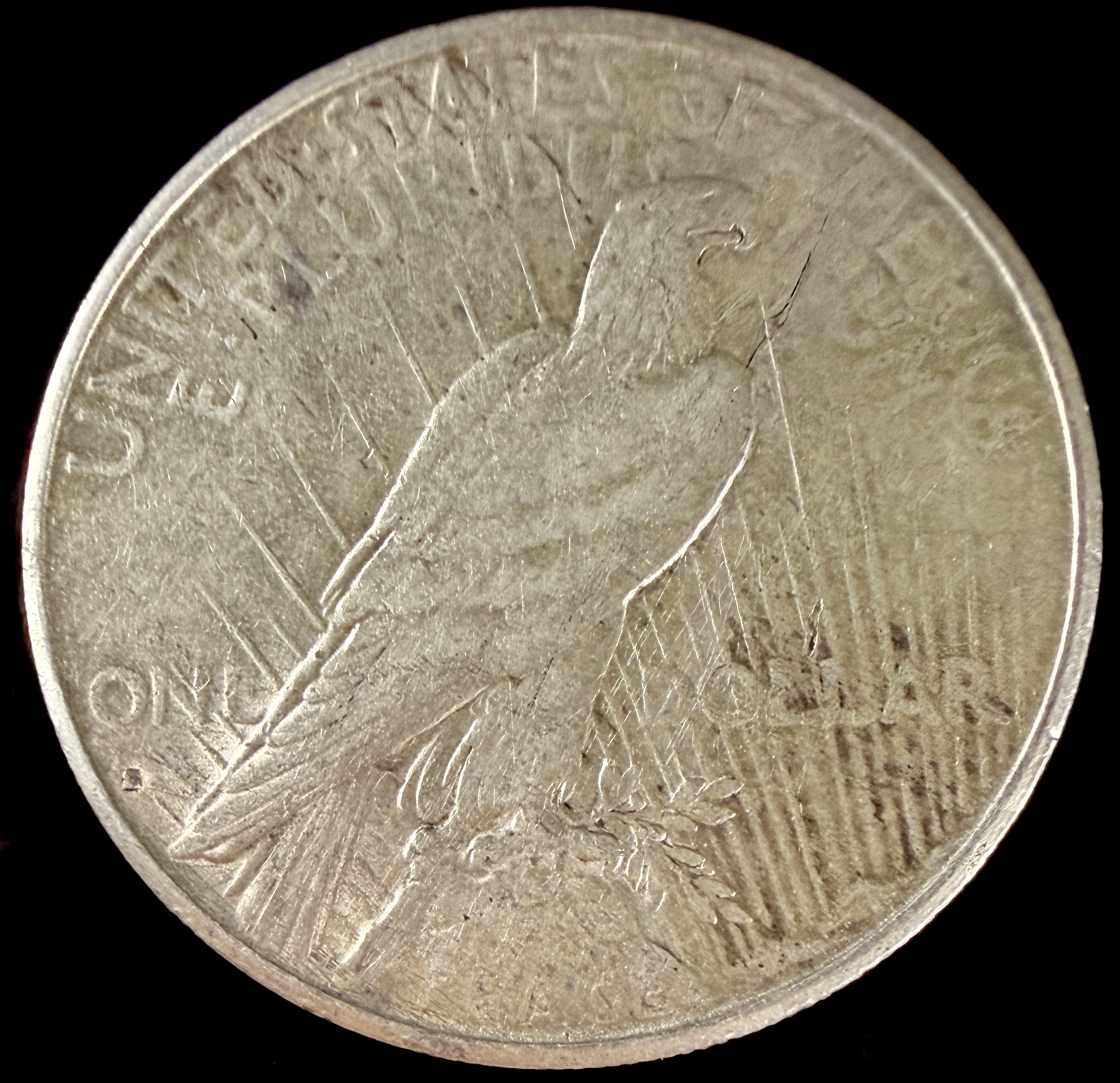 US 1935-S Peace Silver Dollar